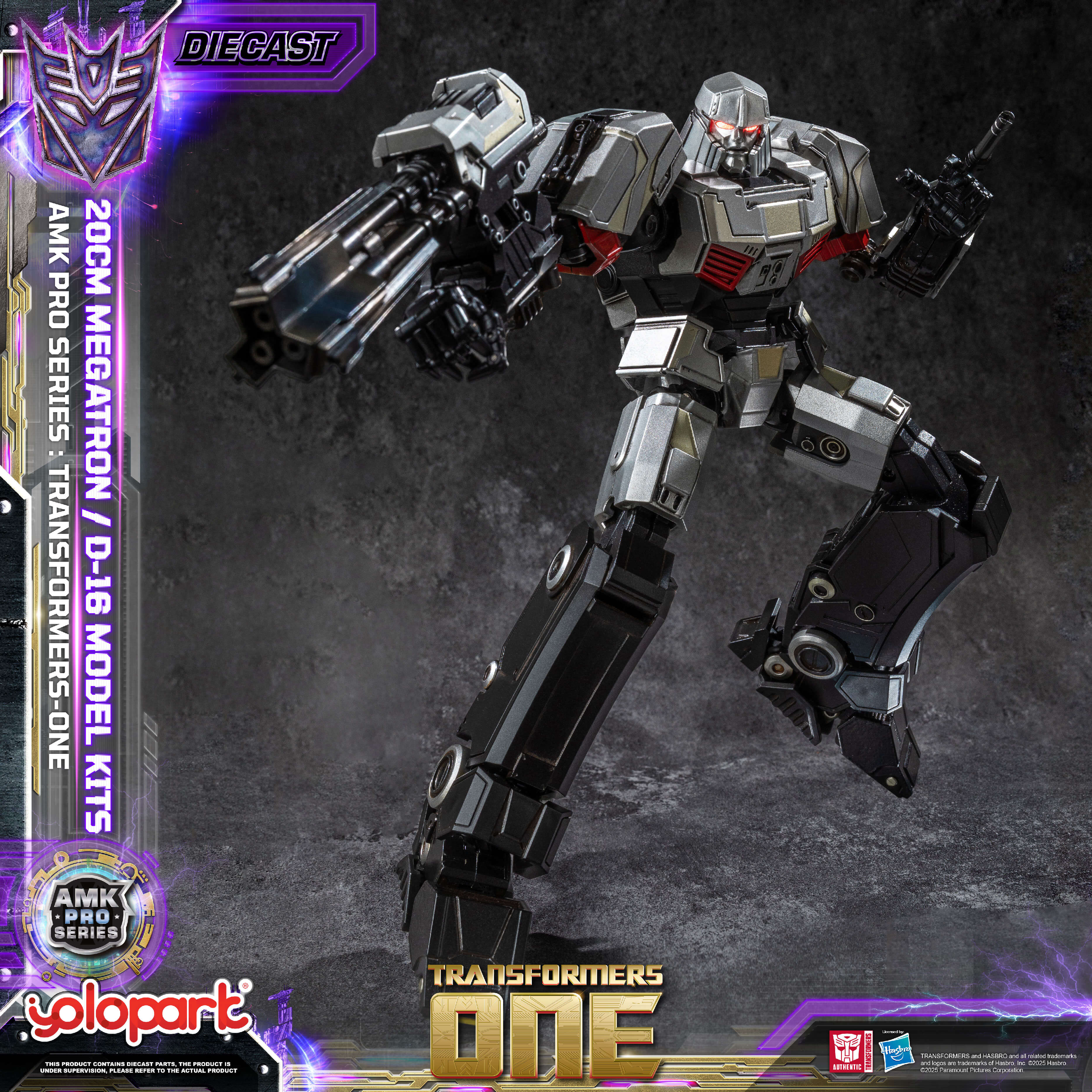 Transformers ONE - Final Form Megatron/D-16 Model Kit - AMK PRO Series