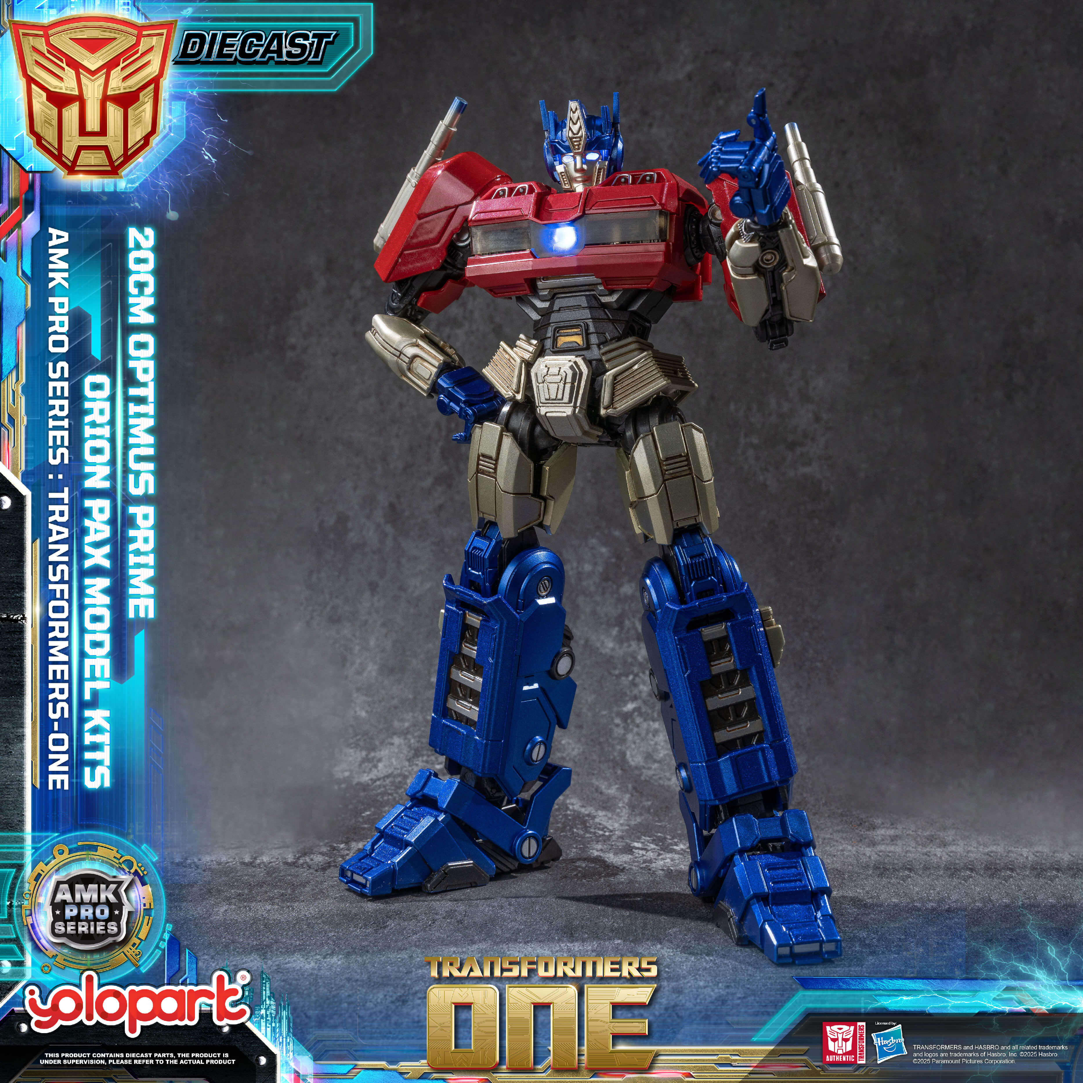 Transformers ONE - Final Form Optimus Prime/Orion Pax Model Kit - AMK PRO Series
