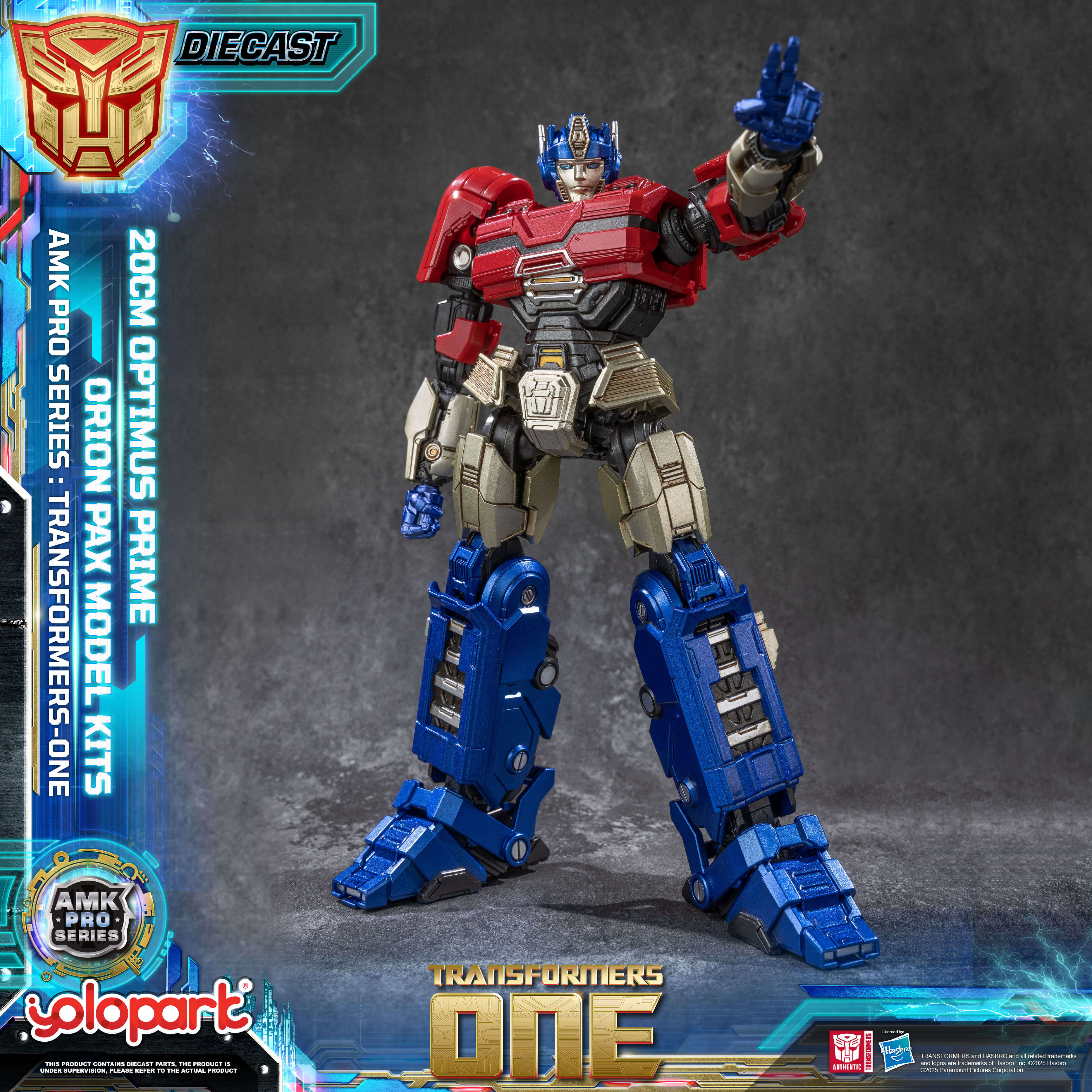 Transformers ONE - Final Form Optimus Prime/Orion Pax Model Kit - AMK PRO Series