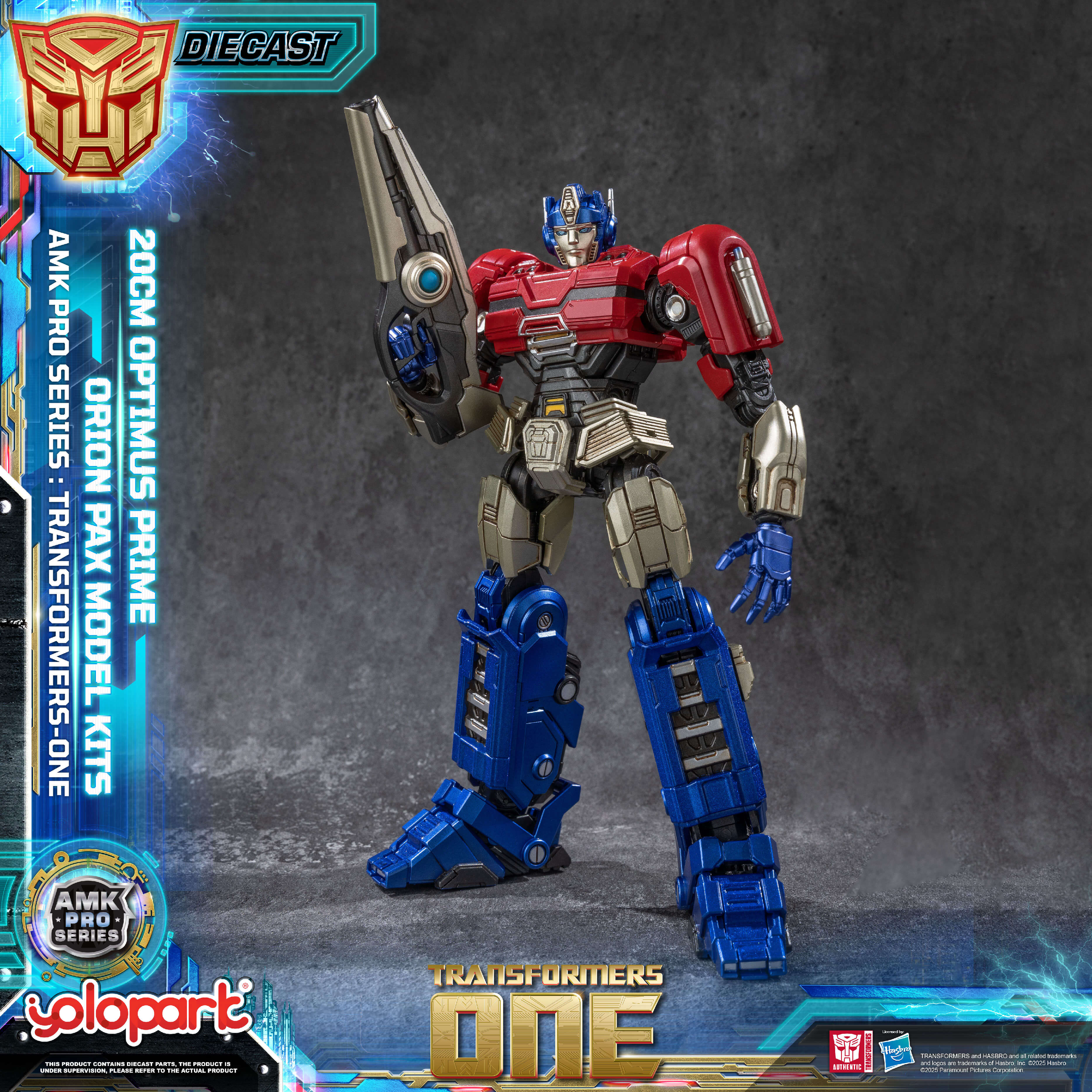 Transformers ONE - Final Form Optimus Prime/Orion Pax Model Kit - AMK PRO Series