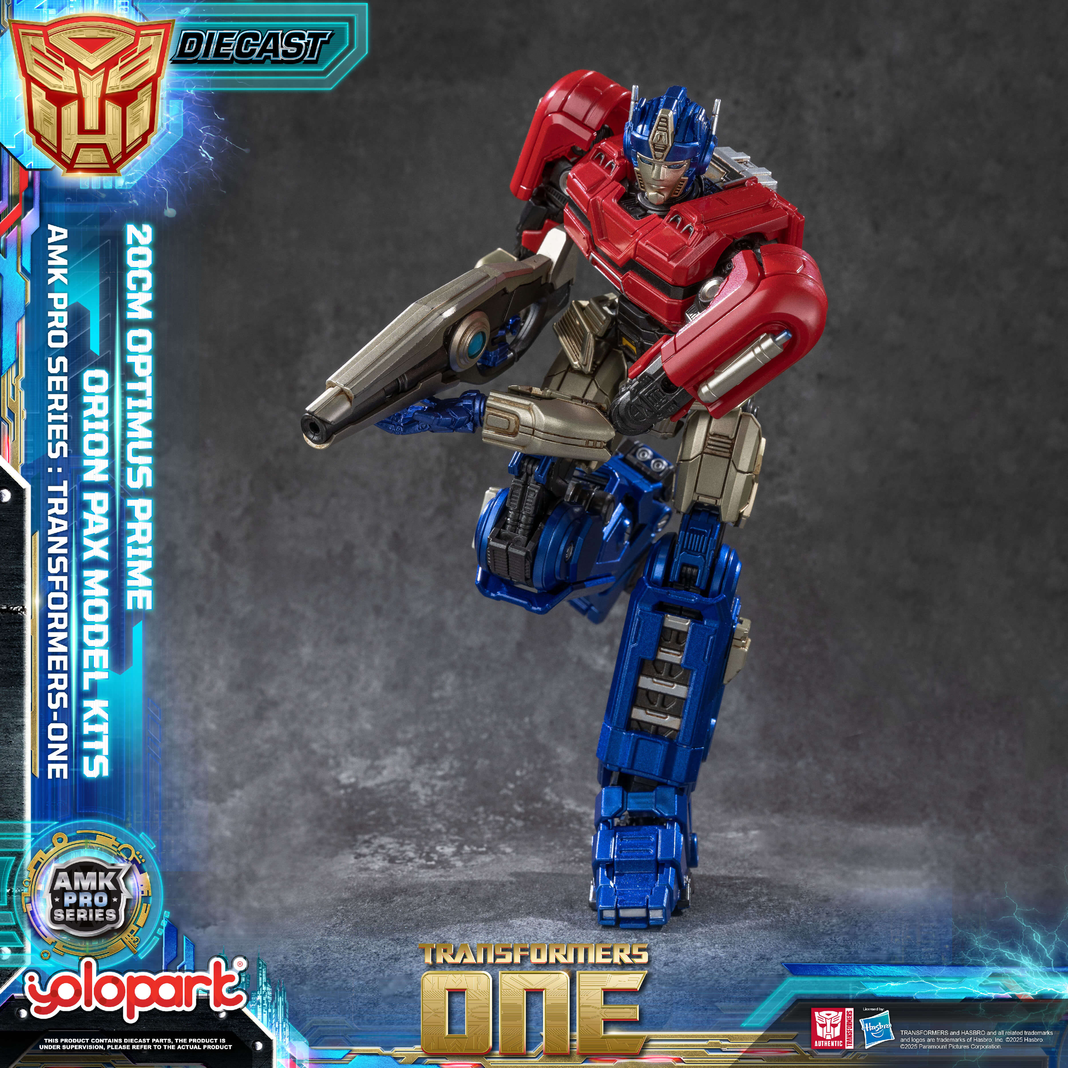Transformers ONE - Final Form Optimus Prime/Orion Pax Model Kit - AMK PRO Series
