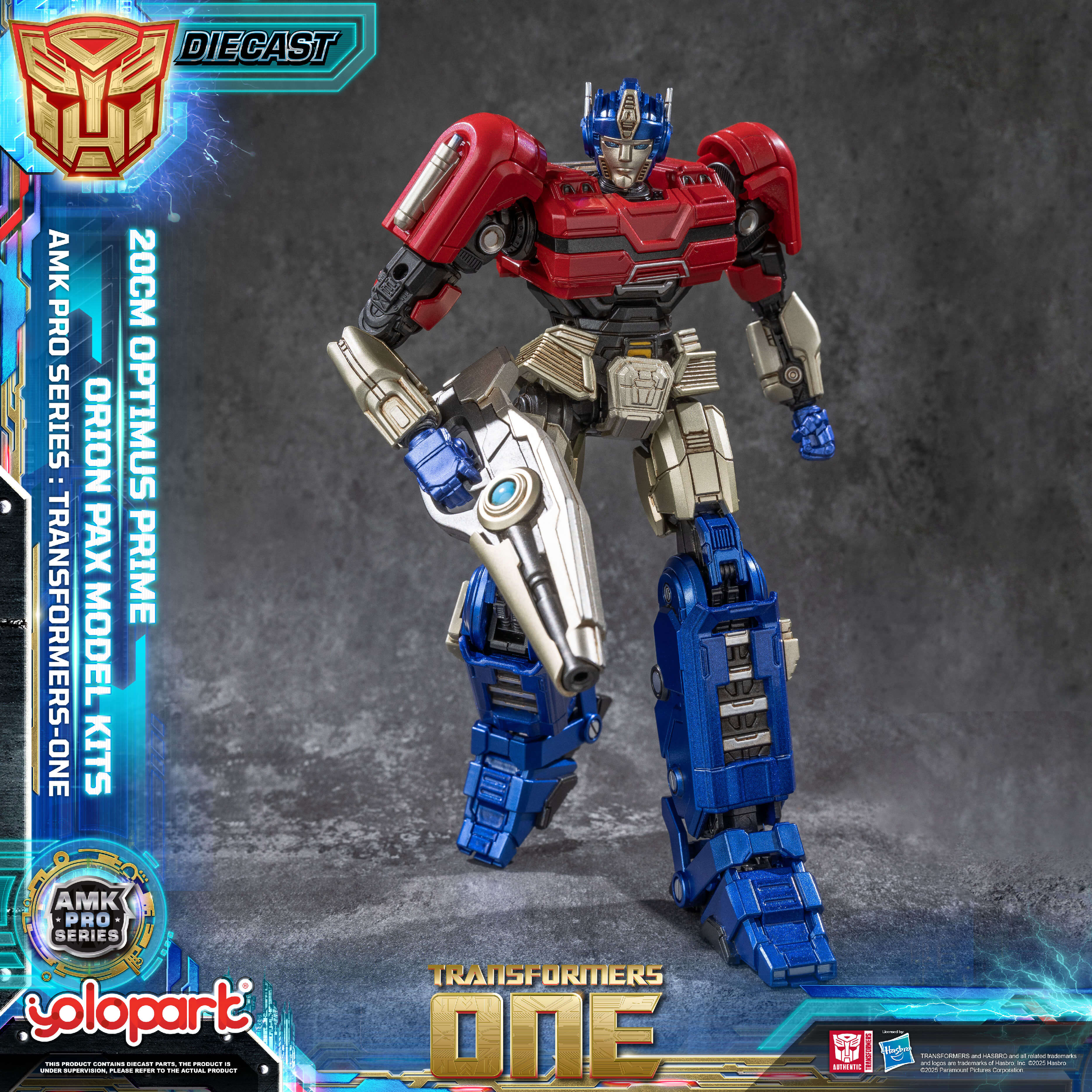 Transformers ONE - Final Form Optimus Prime/Orion Pax Model Kit - AMK PRO Series