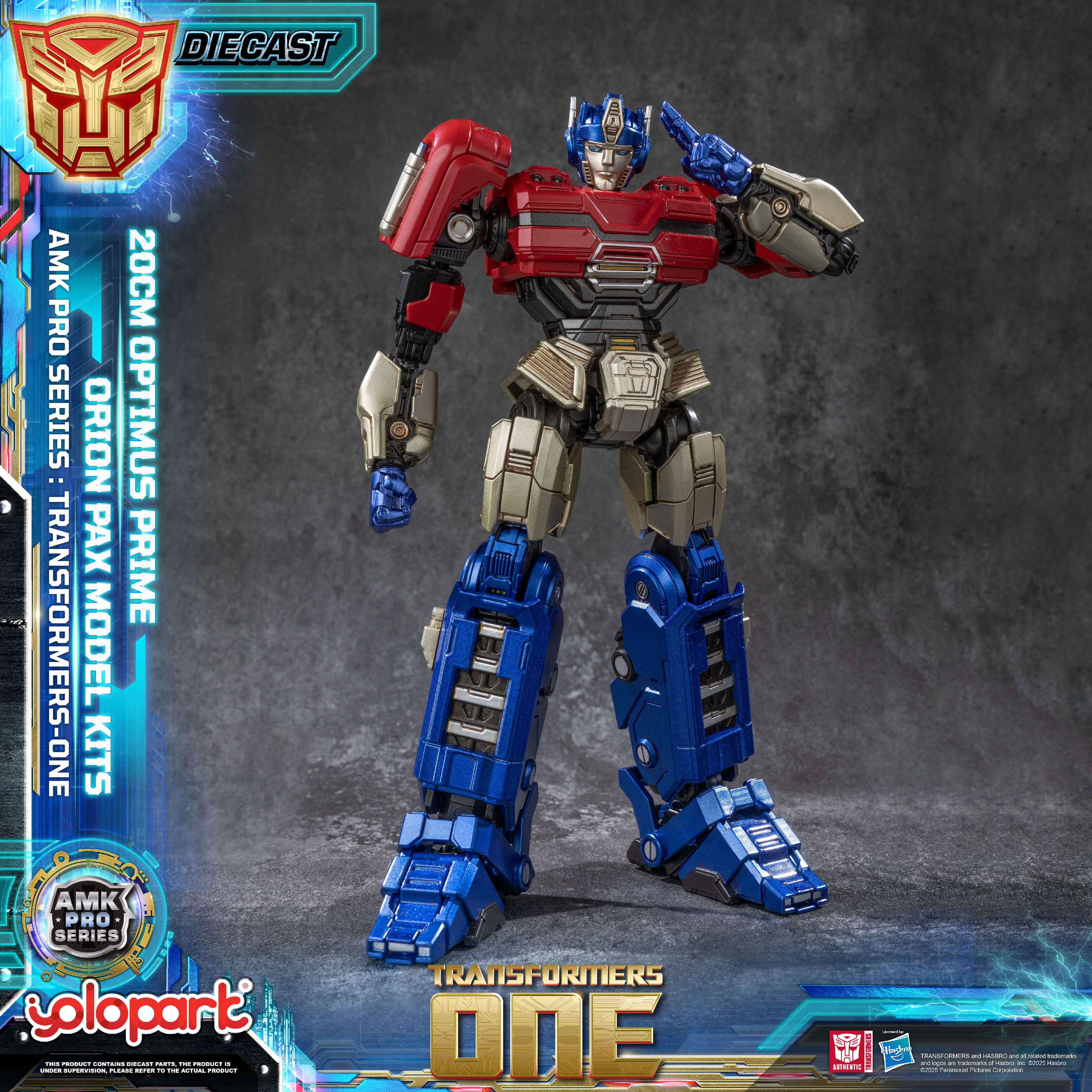 Transformers ONE - Final Form Optimus Prime/Orion Pax Model Kit - AMK PRO Series