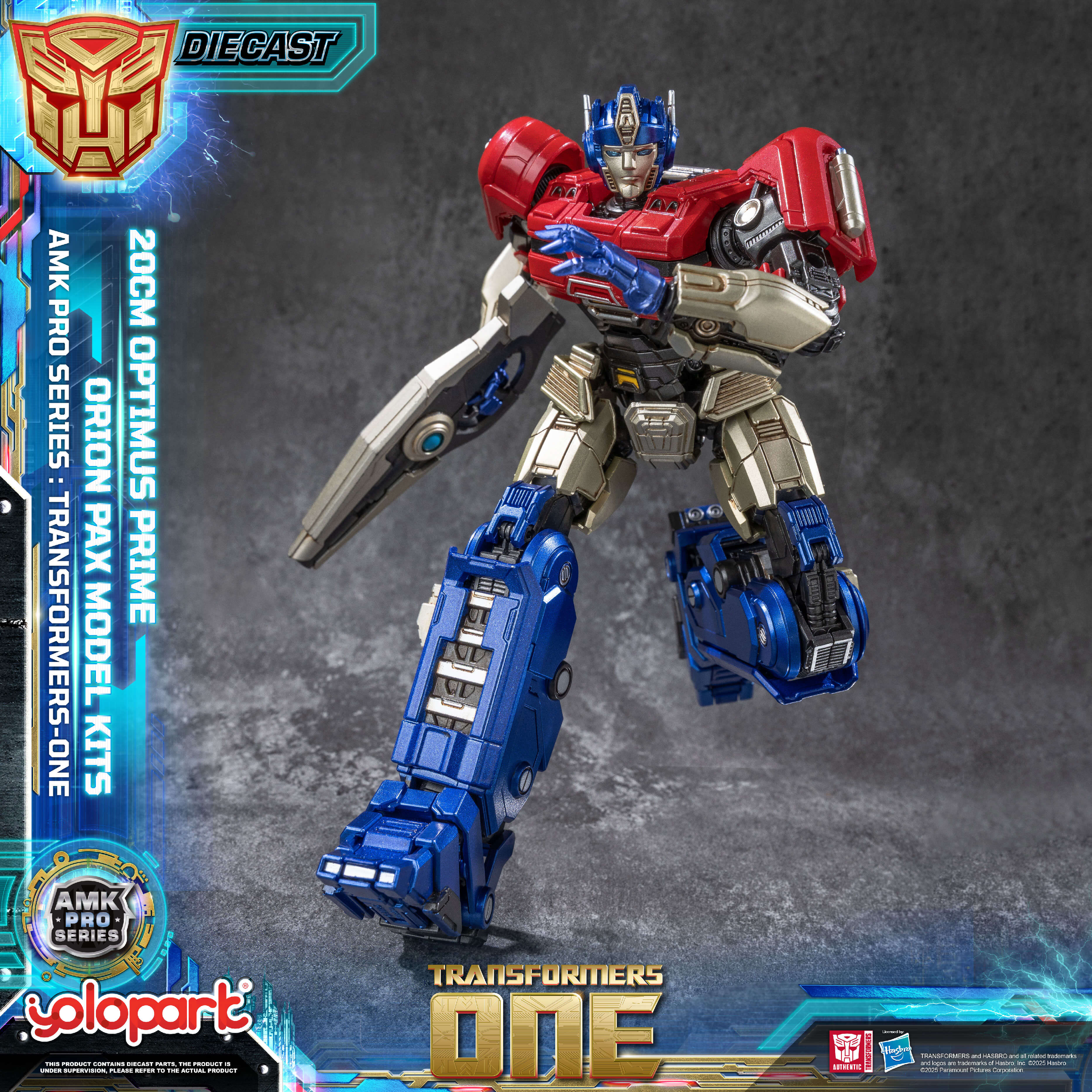 Transformers ONE - Final Form Optimus Prime/Orion Pax Model Kit - AMK PRO Series