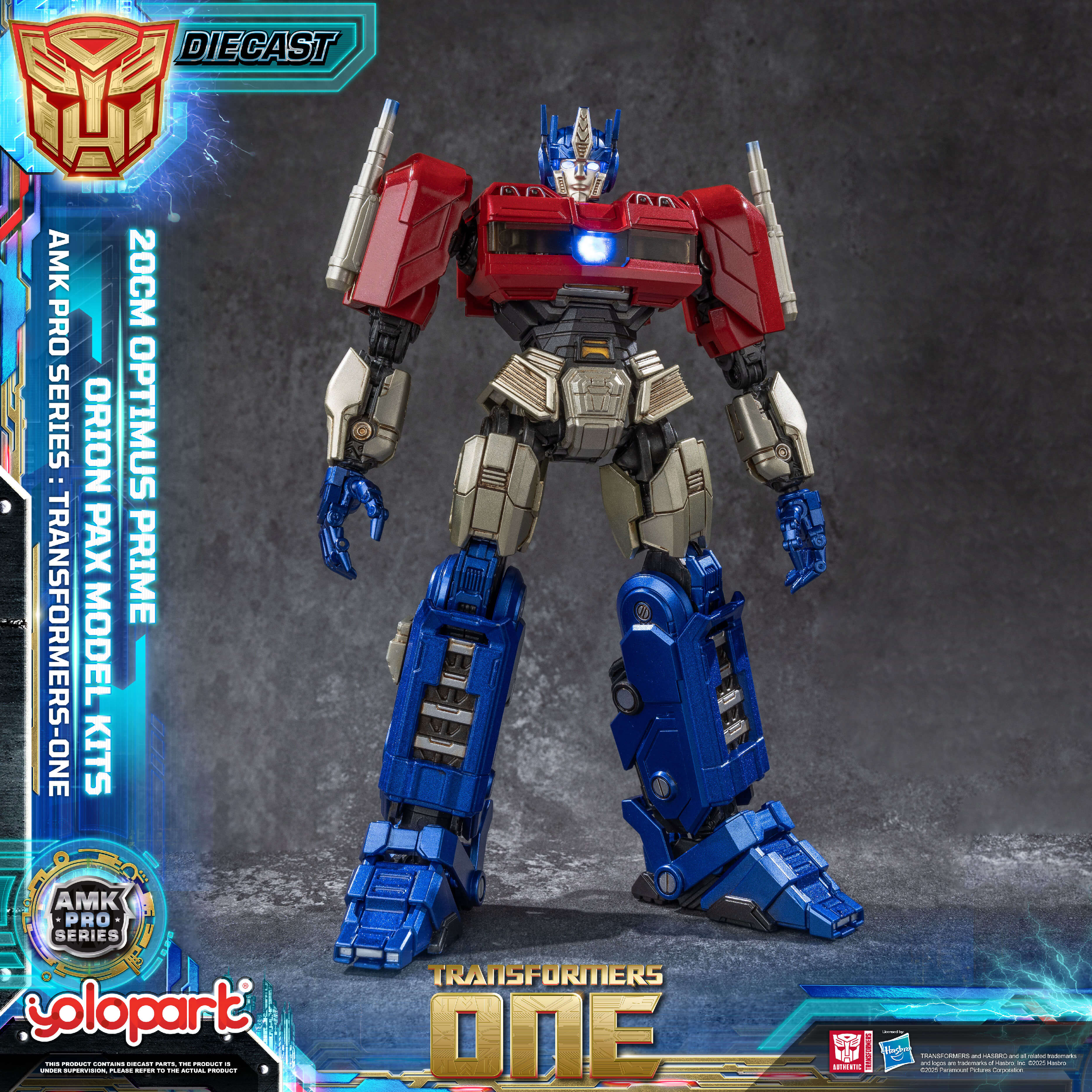 Transformers ONE - Final Form Optimus Prime/Orion Pax Model Kit - AMK PRO Series