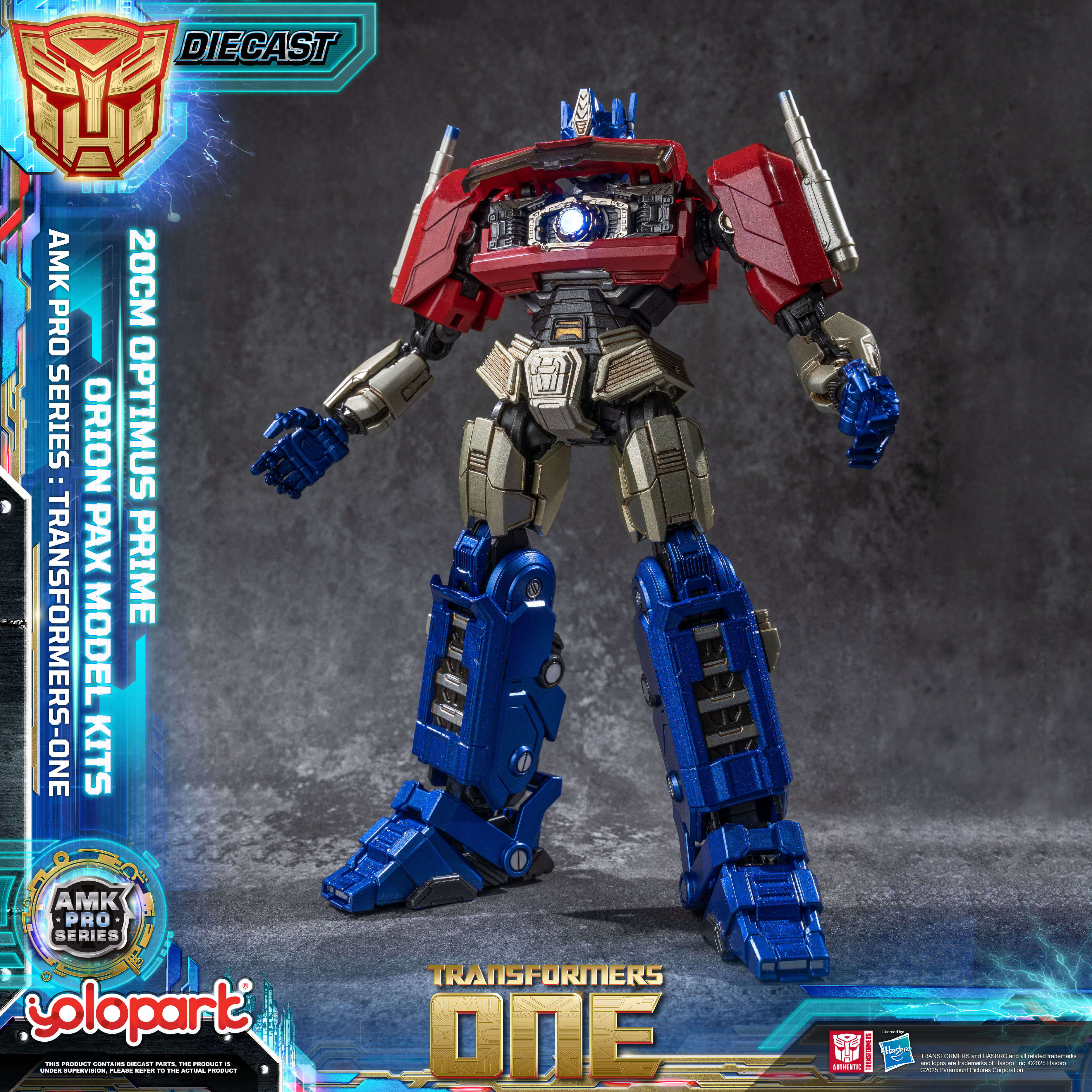 Transformers ONE - Final Form Optimus Prime/Orion Pax Model Kit - AMK PRO Series