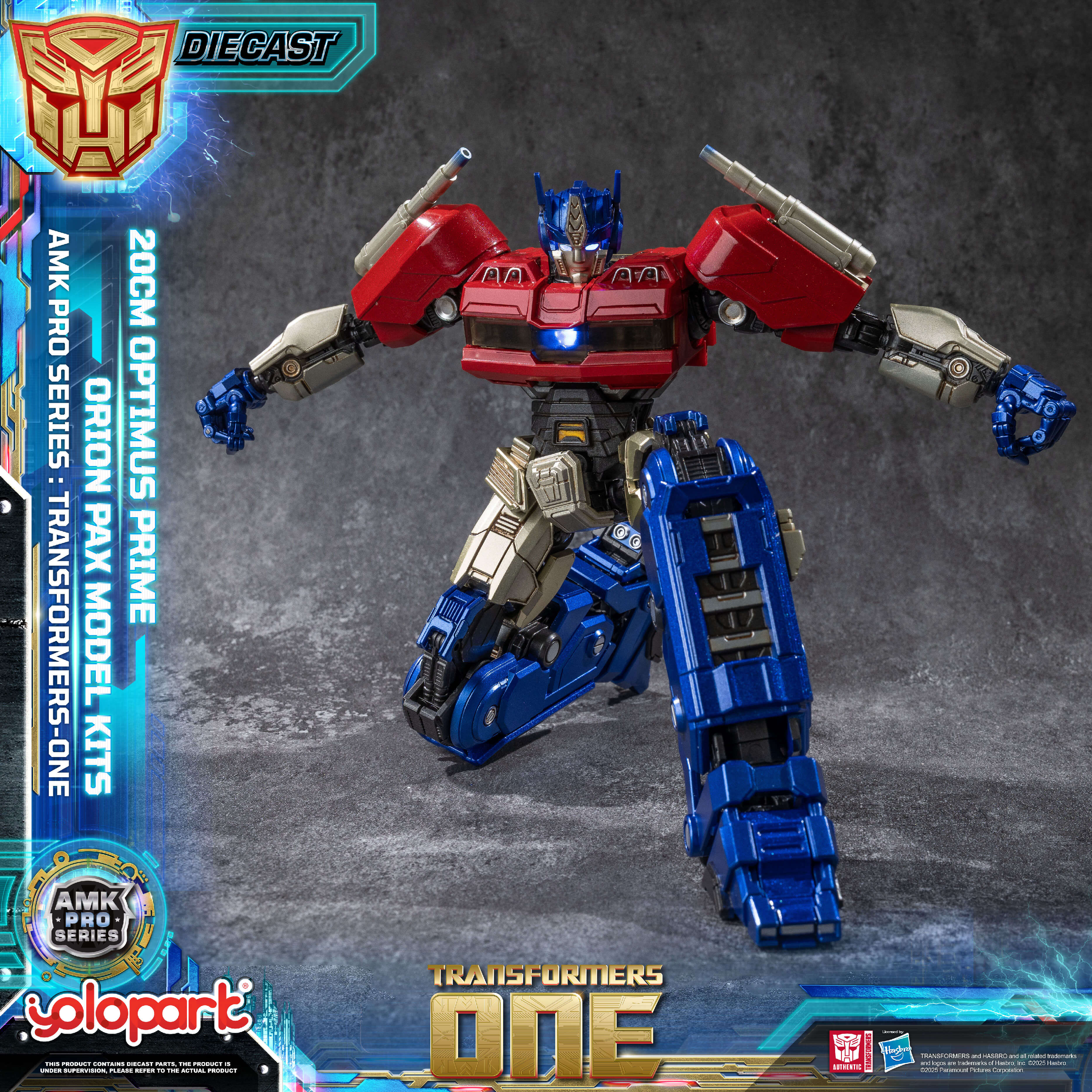 Transformers ONE - Final Form Optimus Prime/Orion Pax Model Kit - AMK PRO Series