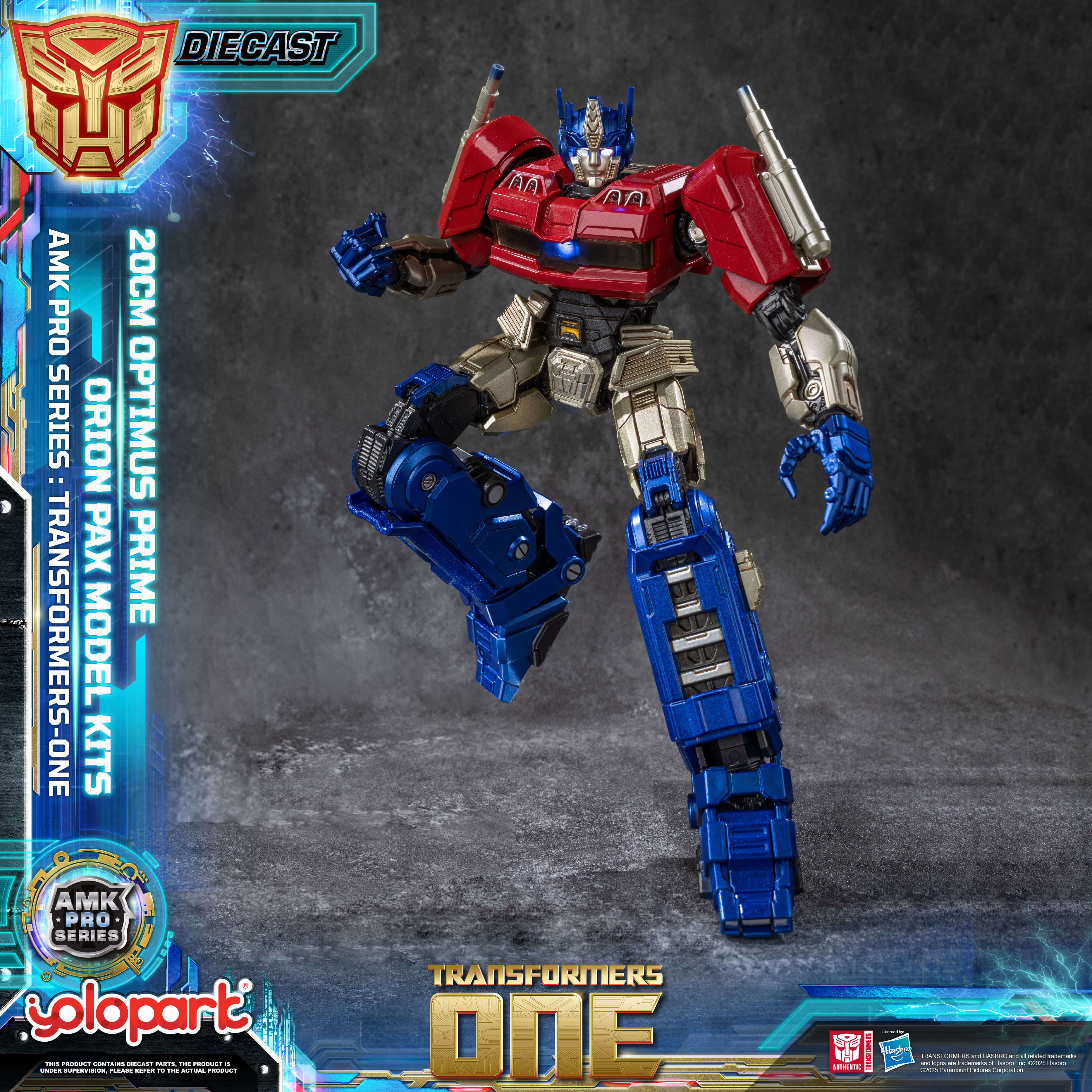 Transformers ONE - Final Form Optimus Prime/Orion Pax Model Kit - AMK PRO Series