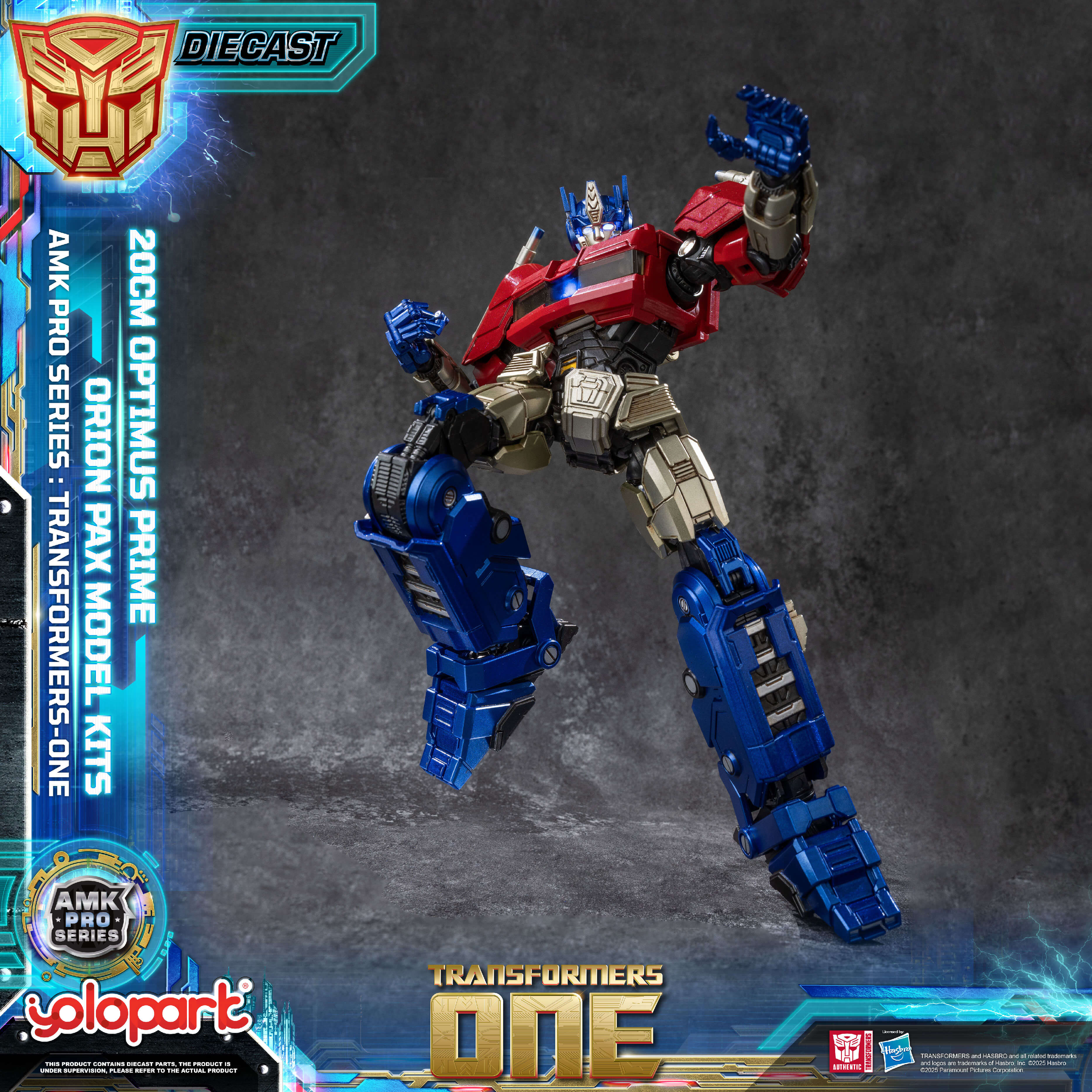 Transformers ONE - Final Form Optimus Prime/Orion Pax Model Kit - AMK PRO Series