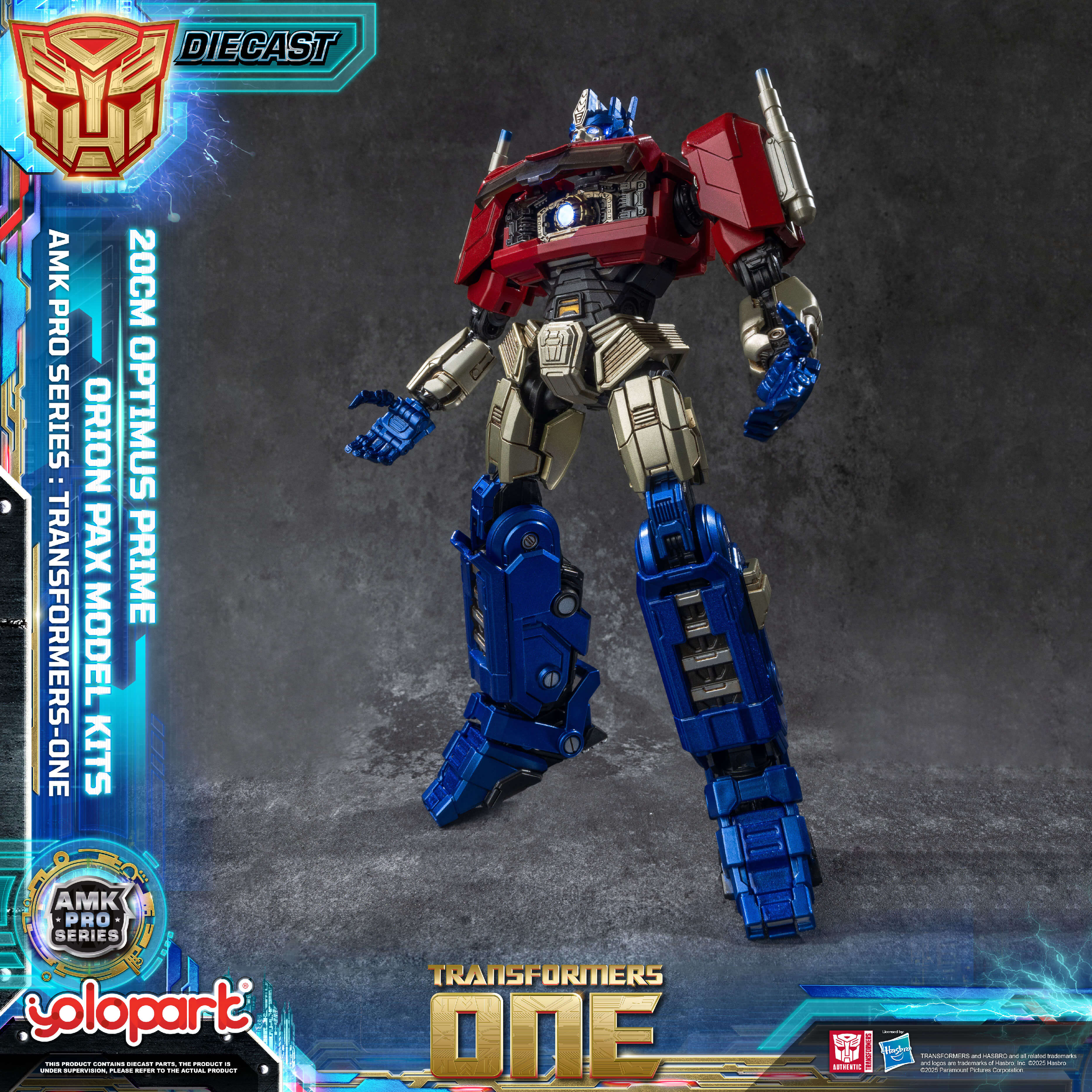 Transformers ONE - Final Form Optimus Prime/Orion Pax Model Kit - AMK PRO Series