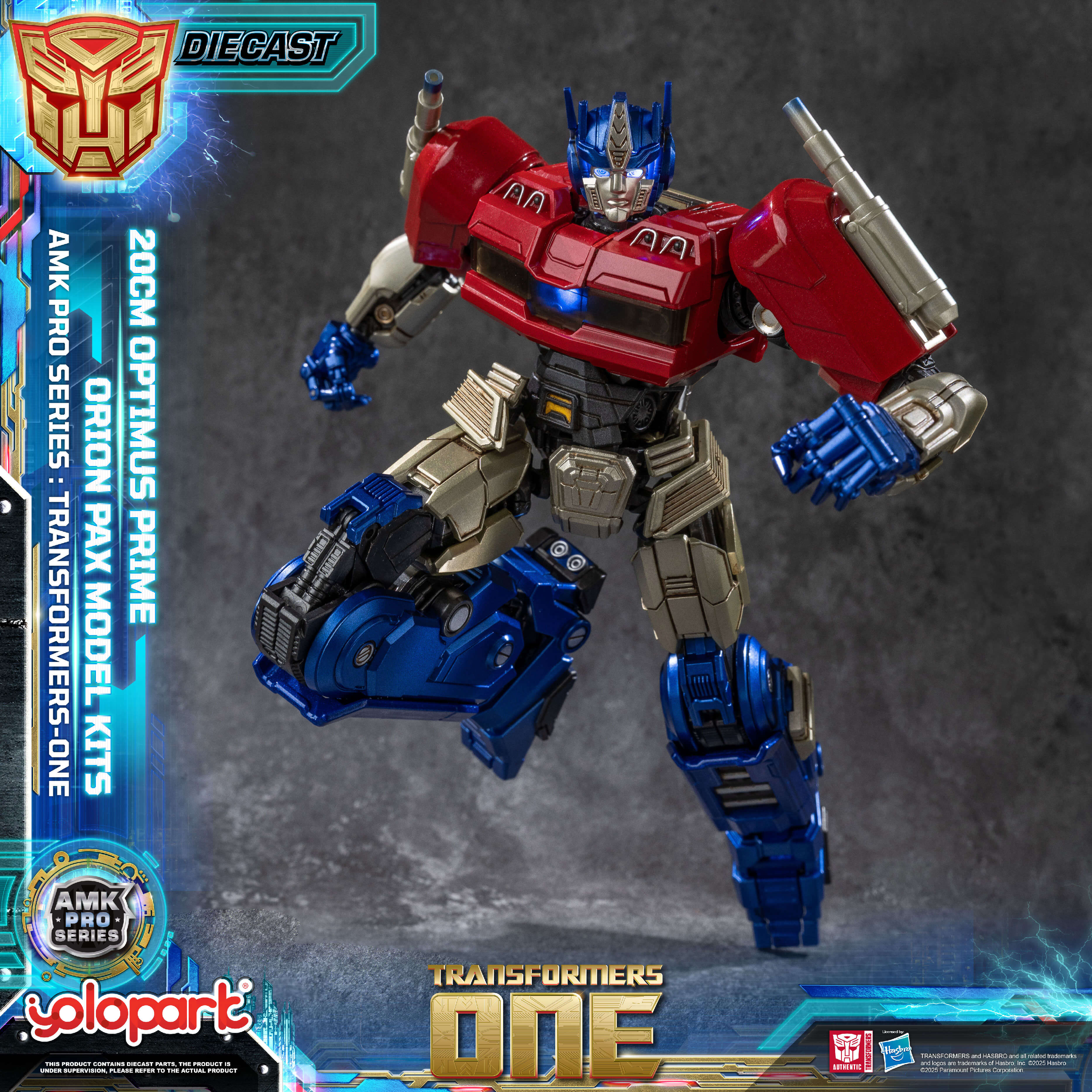 Transformers ONE - Final Form Optimus Prime/Orion Pax Model Kit - AMK PRO Series