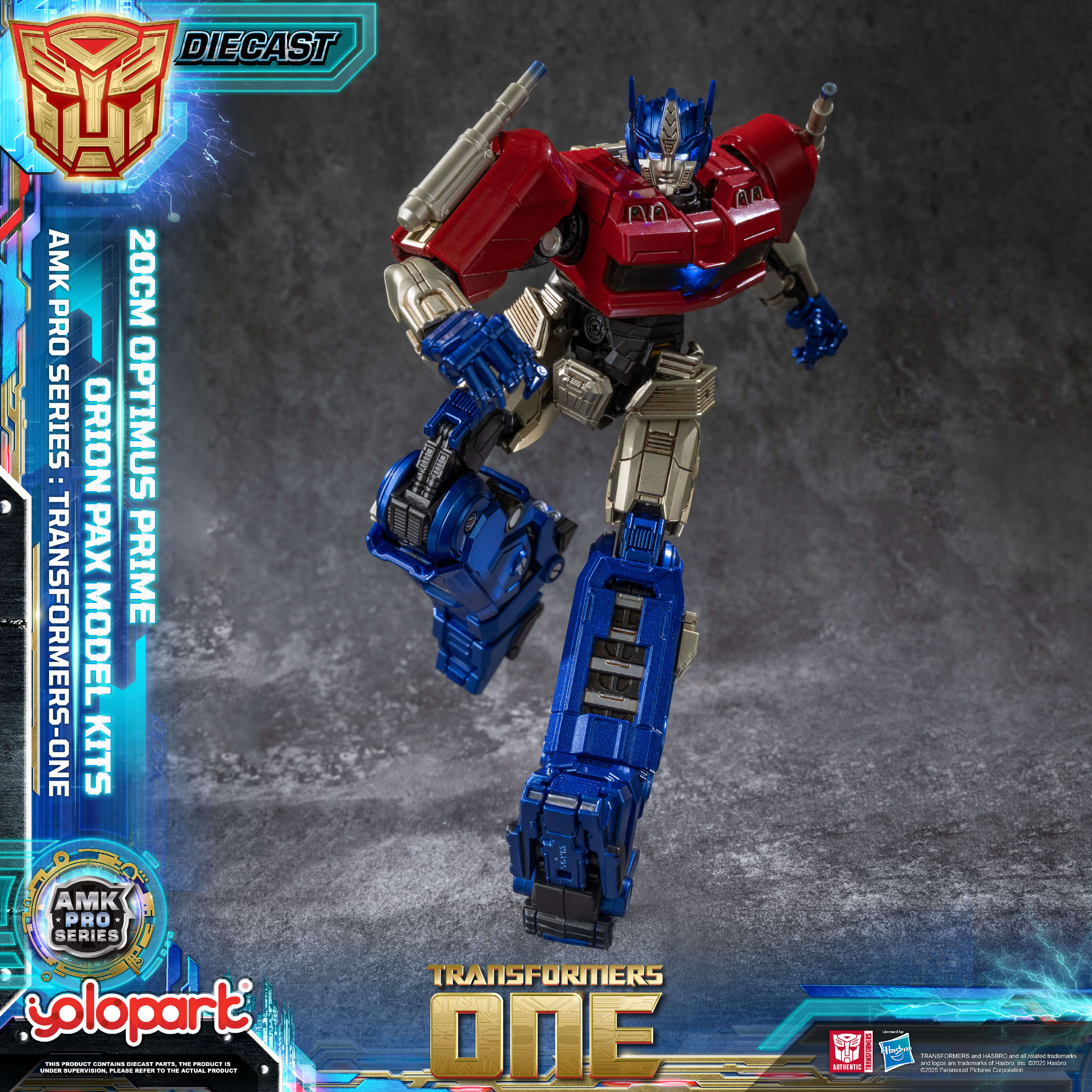 Transformers ONE - Final Form Optimus Prime/Orion Pax Model Kit - AMK PRO Series