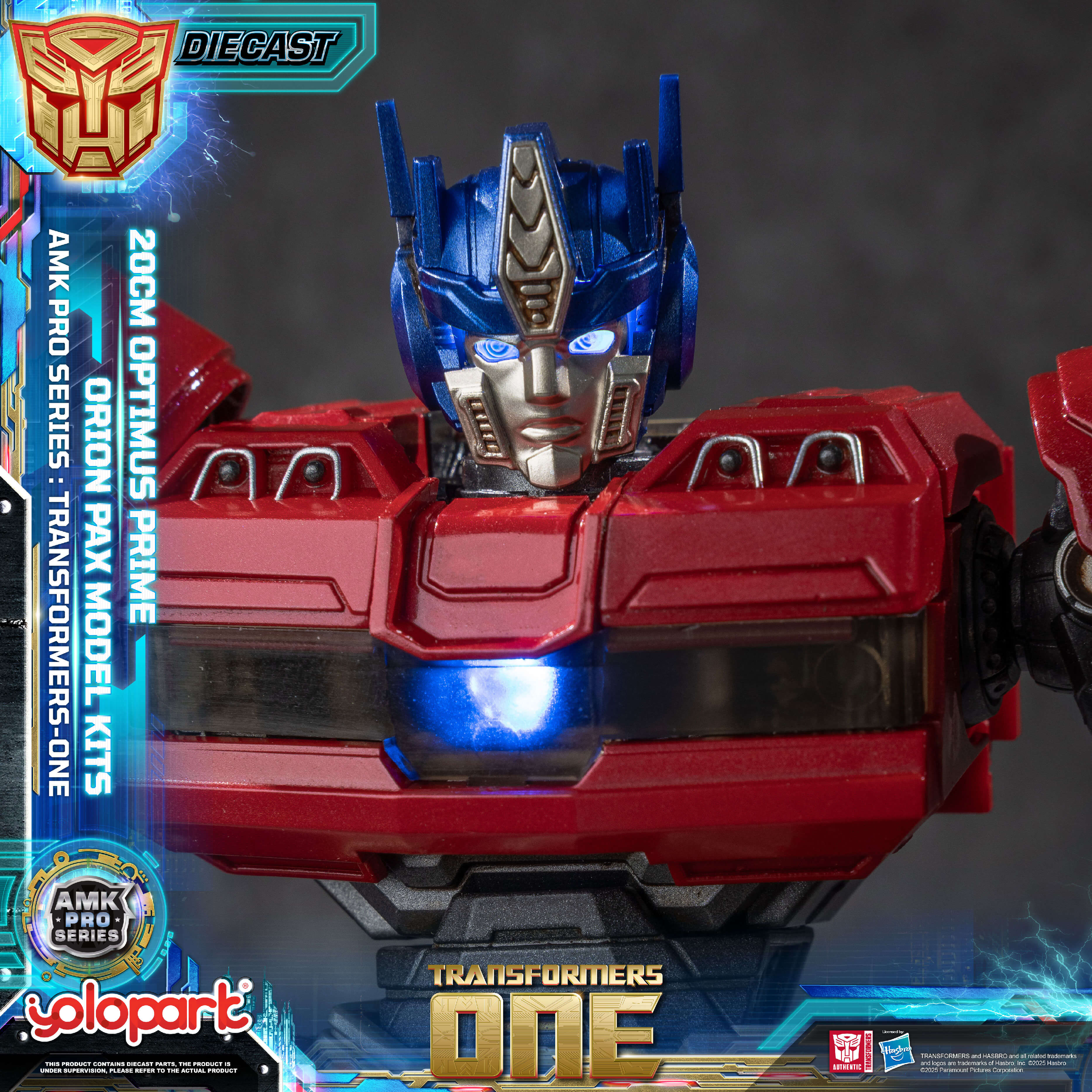 Transformers ONE - Final Form Optimus Prime/Orion Pax Model Kit - AMK PRO Series