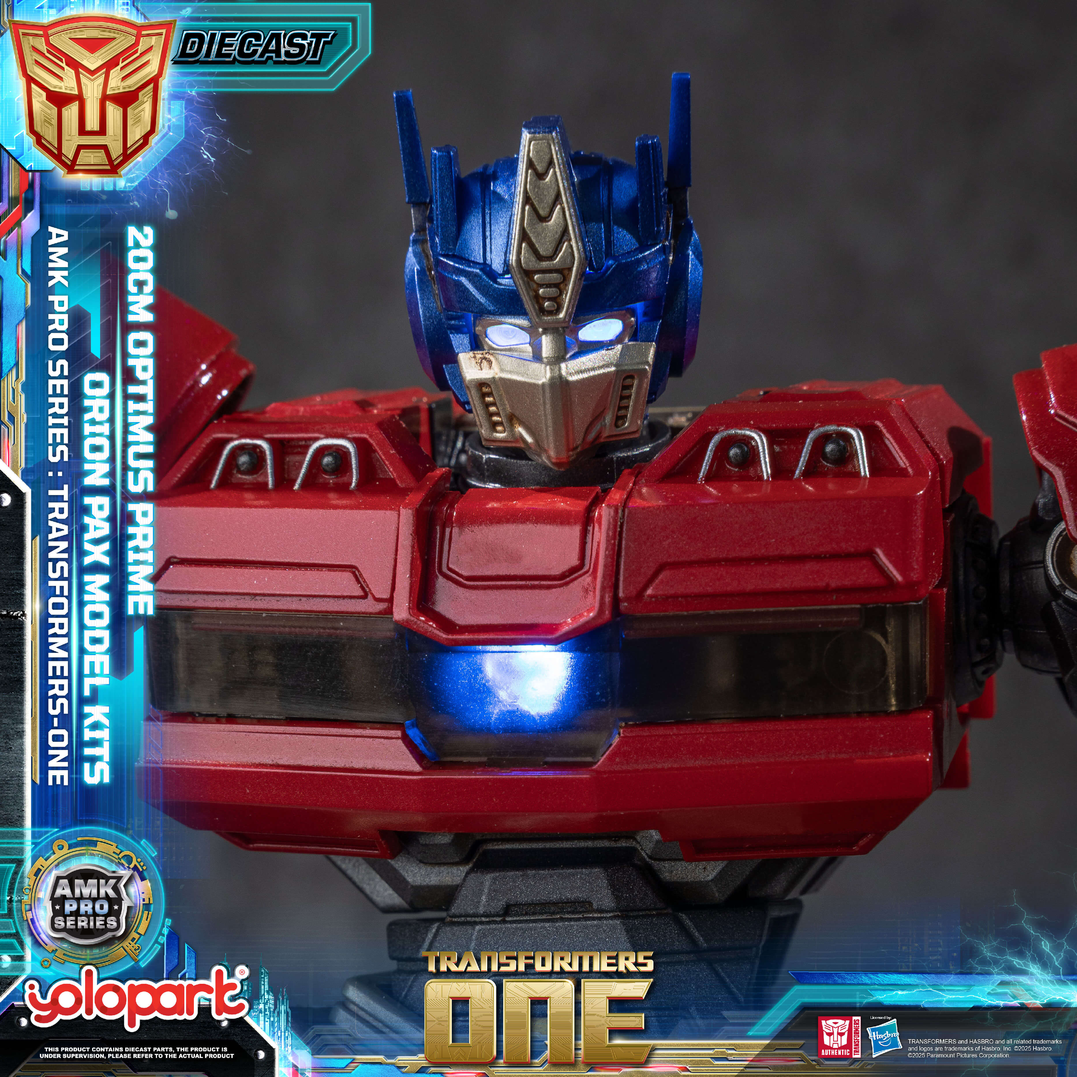 Transformers ONE - Final Form Optimus Prime/Orion Pax Model Kit - AMK PRO Series