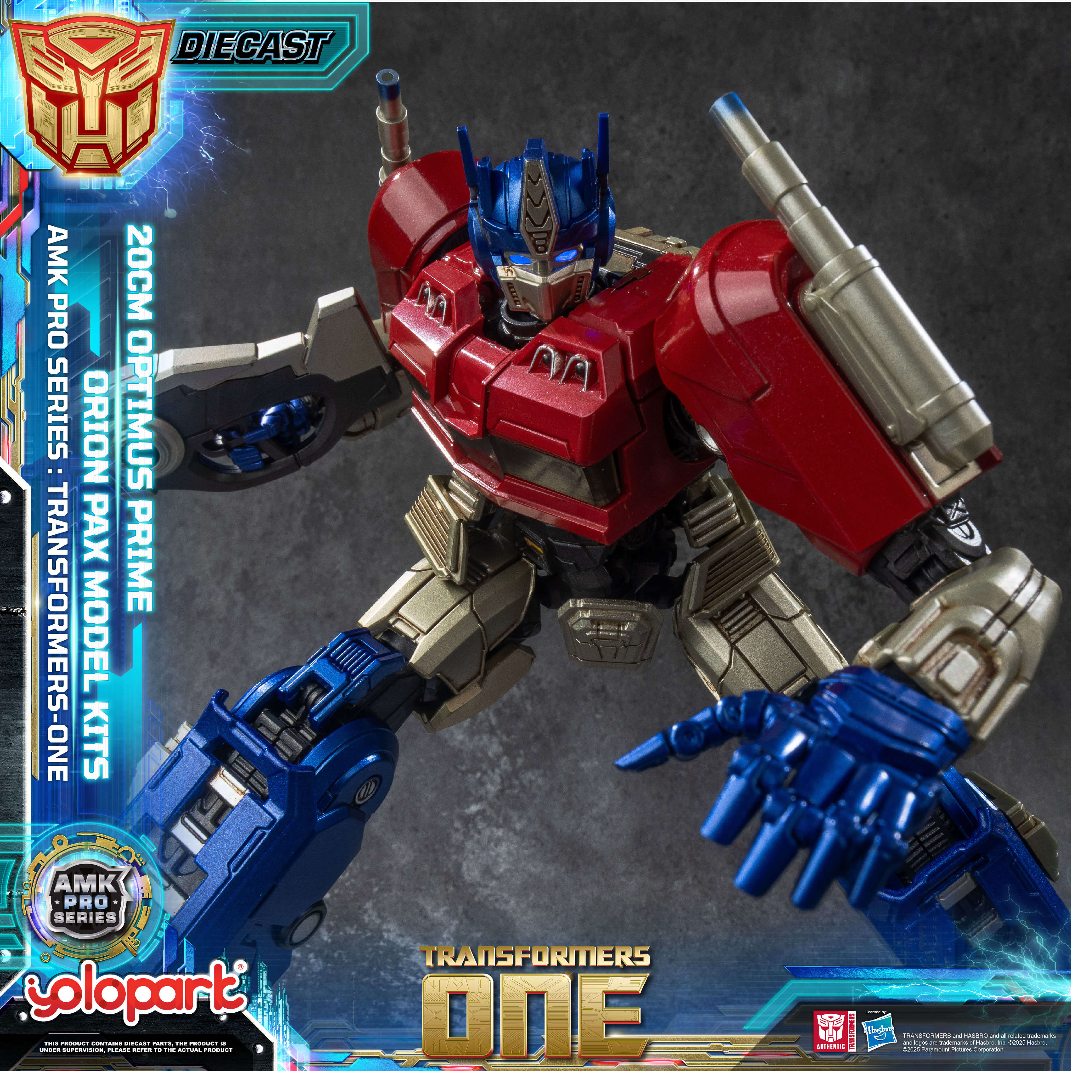 Transformers ONE - Final Form Optimus Prime/Orion Pax Model Kit - AMK PRO Series