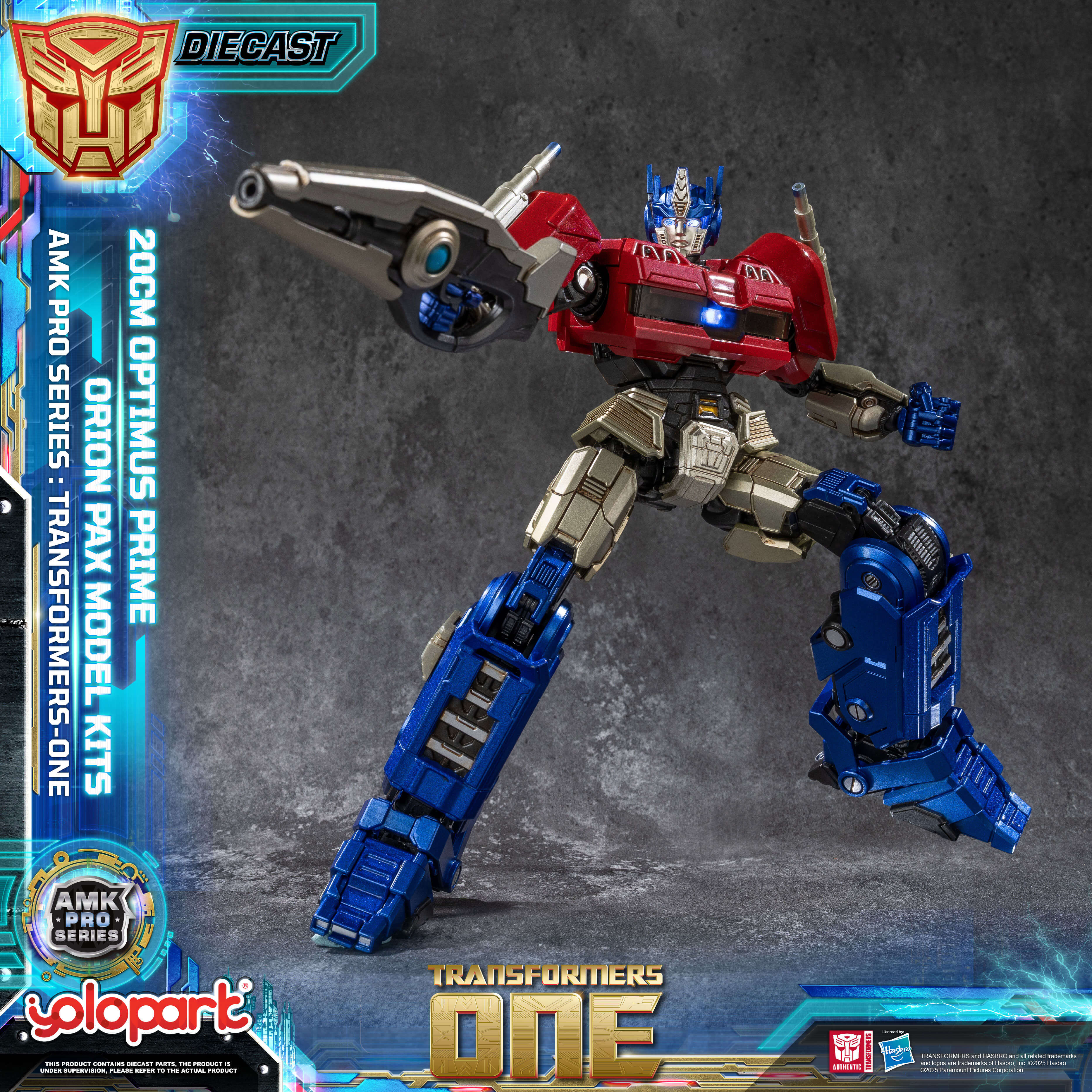 Transformers ONE - Final Form Optimus Prime/Orion Pax Model Kit - AMK PRO Series