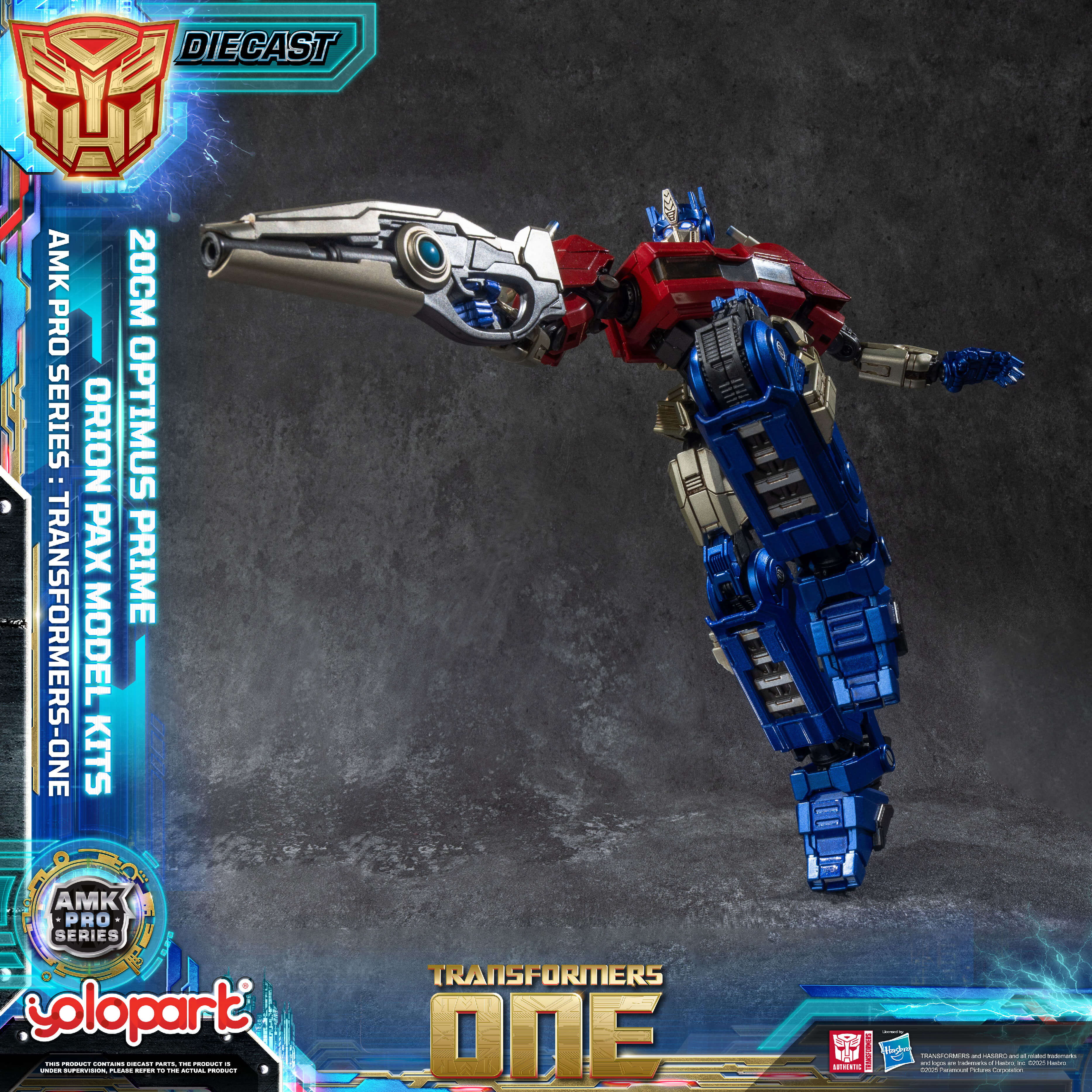 Transformers ONE - Final Form Optimus Prime/Orion Pax Model Kit - AMK PRO Series