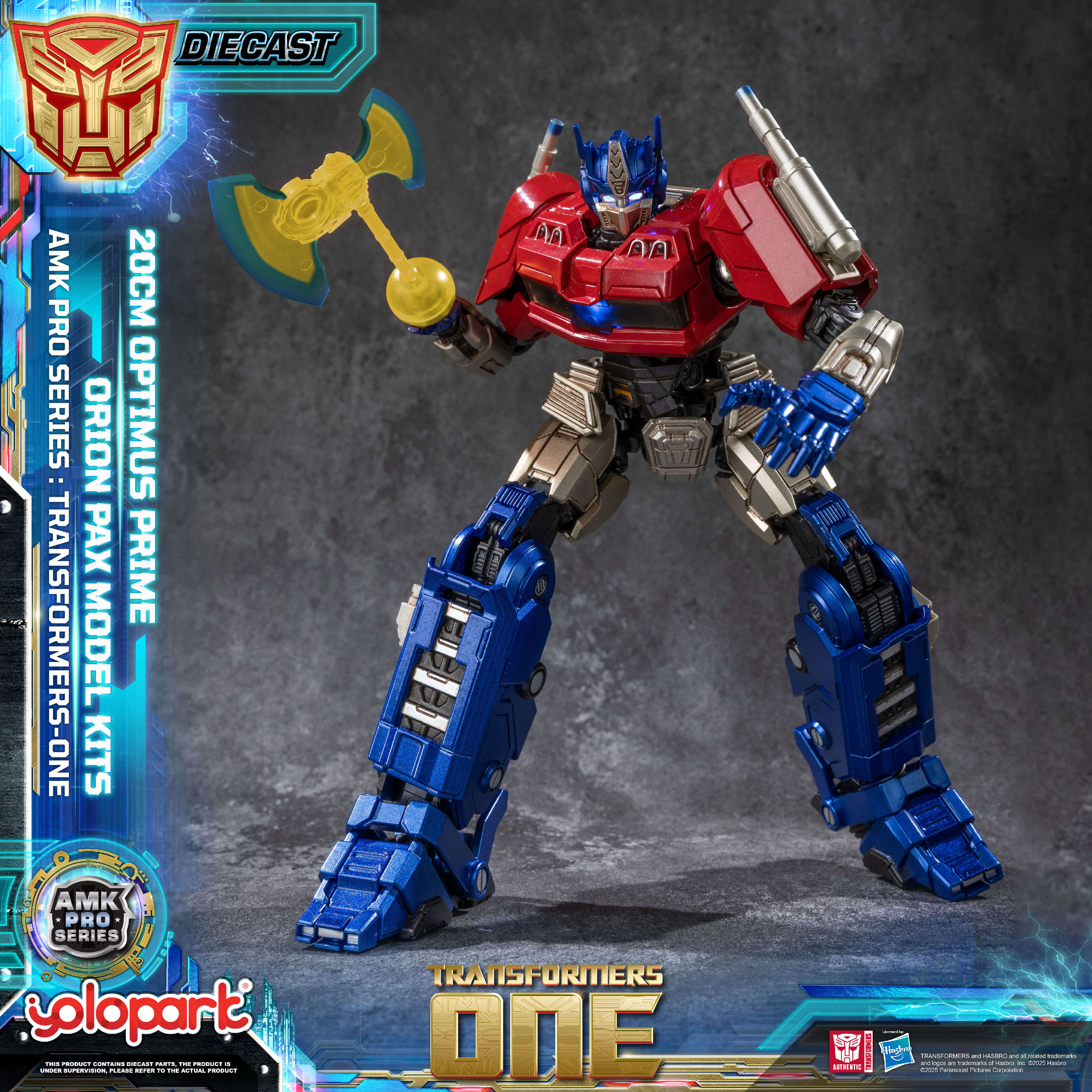 Transformers ONE - Final Form Optimus Prime/Orion Pax Model Kit - AMK PRO Series