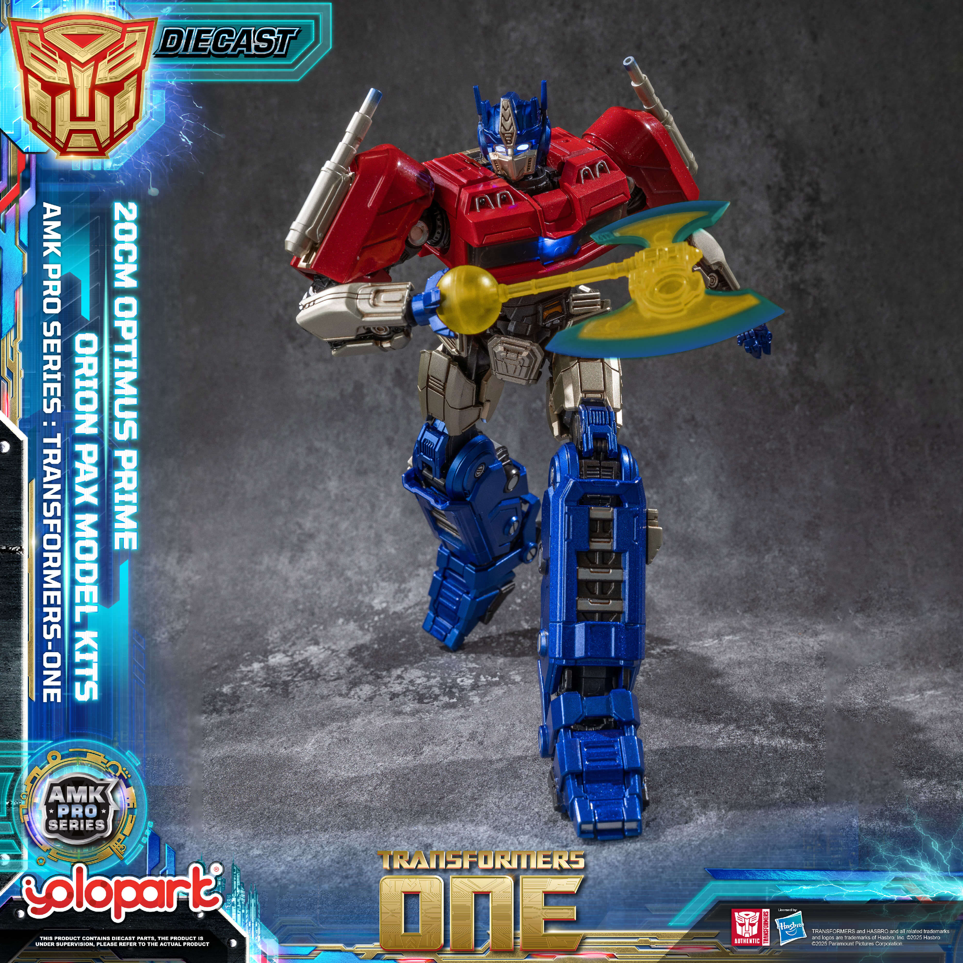 Transformers ONE - Final Form Optimus Prime/Orion Pax Model Kit - AMK PRO Series