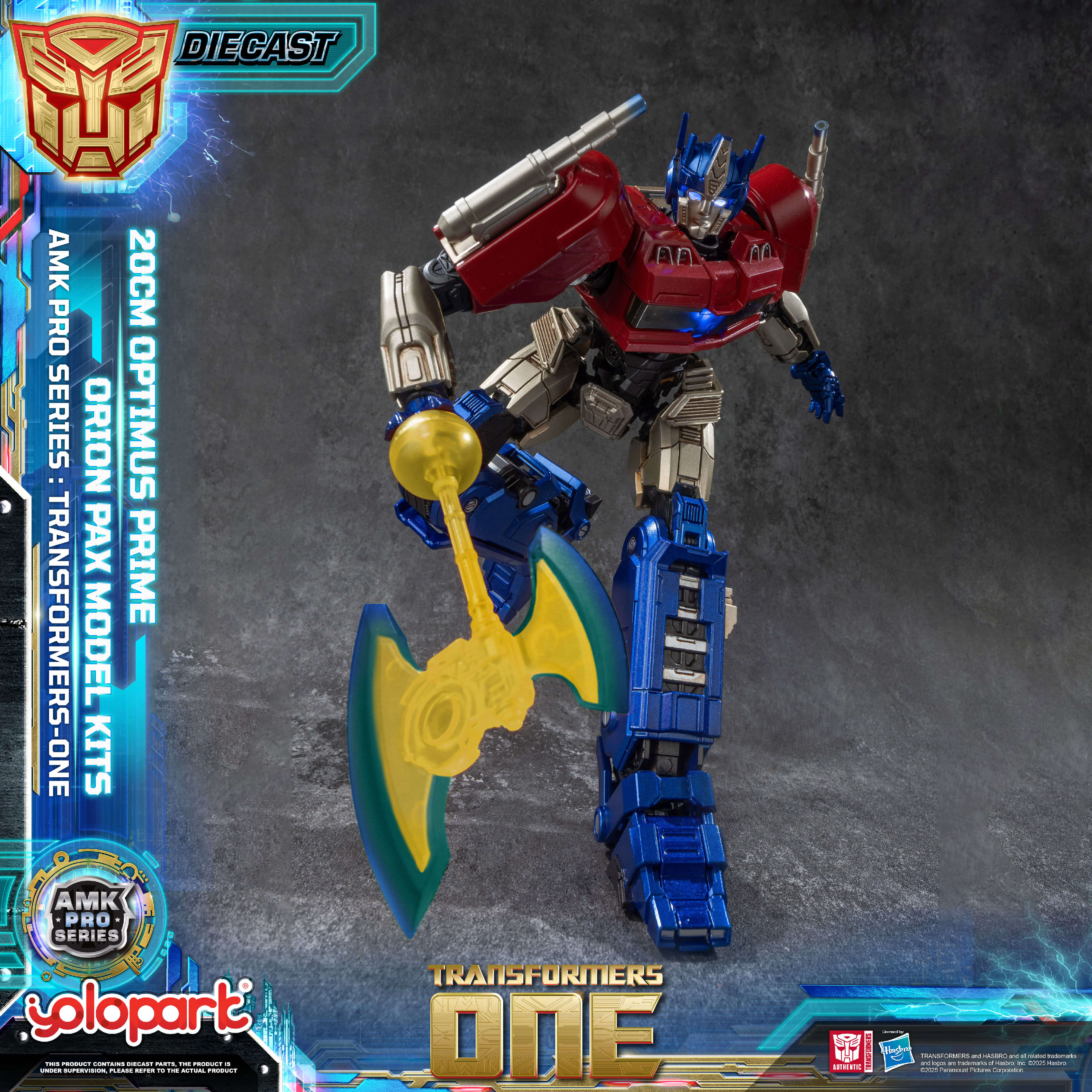 Transformers ONE - Final Form Optimus Prime/Orion Pax Model Kit - AMK PRO Series