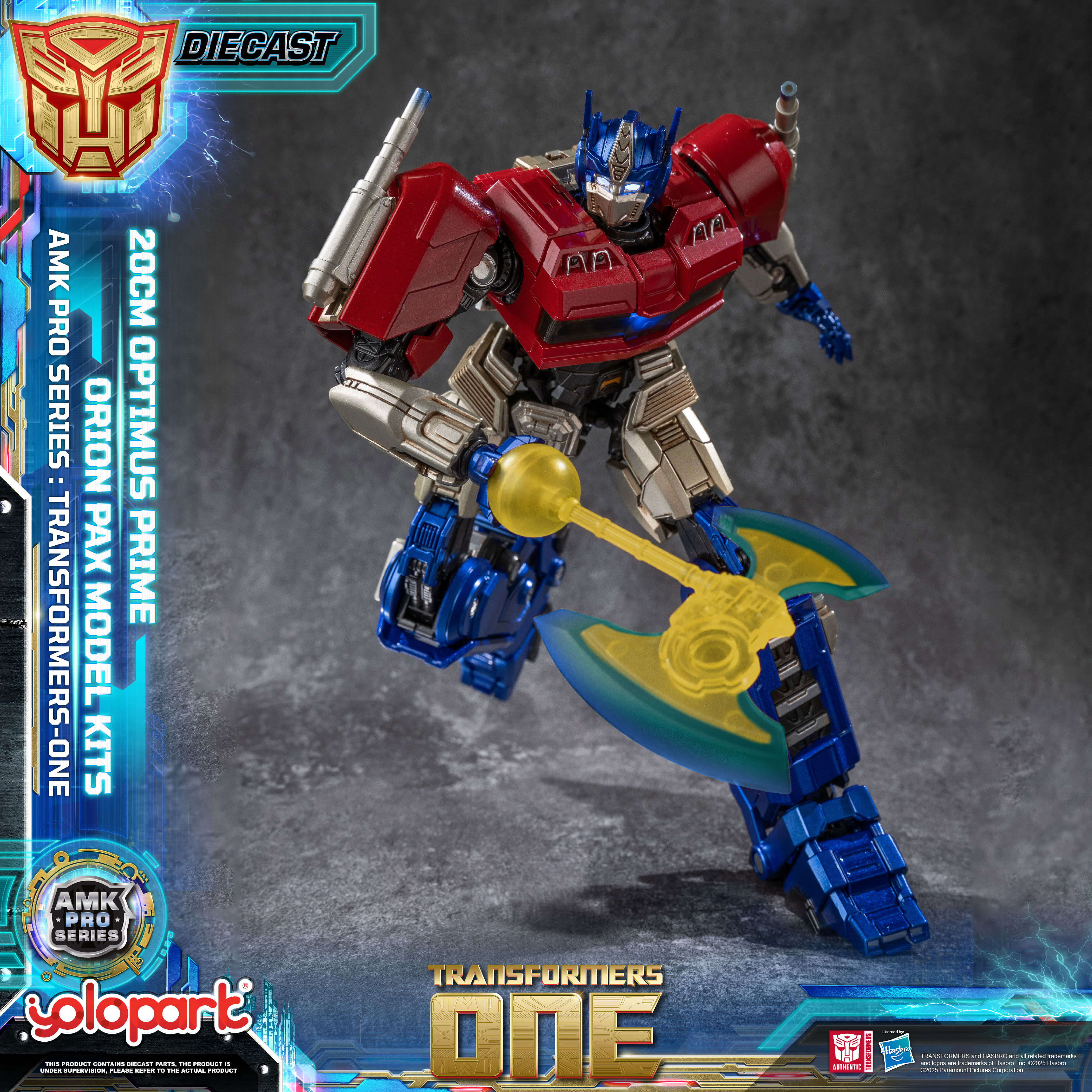 Transformers ONE - Final Form Optimus Prime/Orion Pax Model Kit - AMK PRO Series