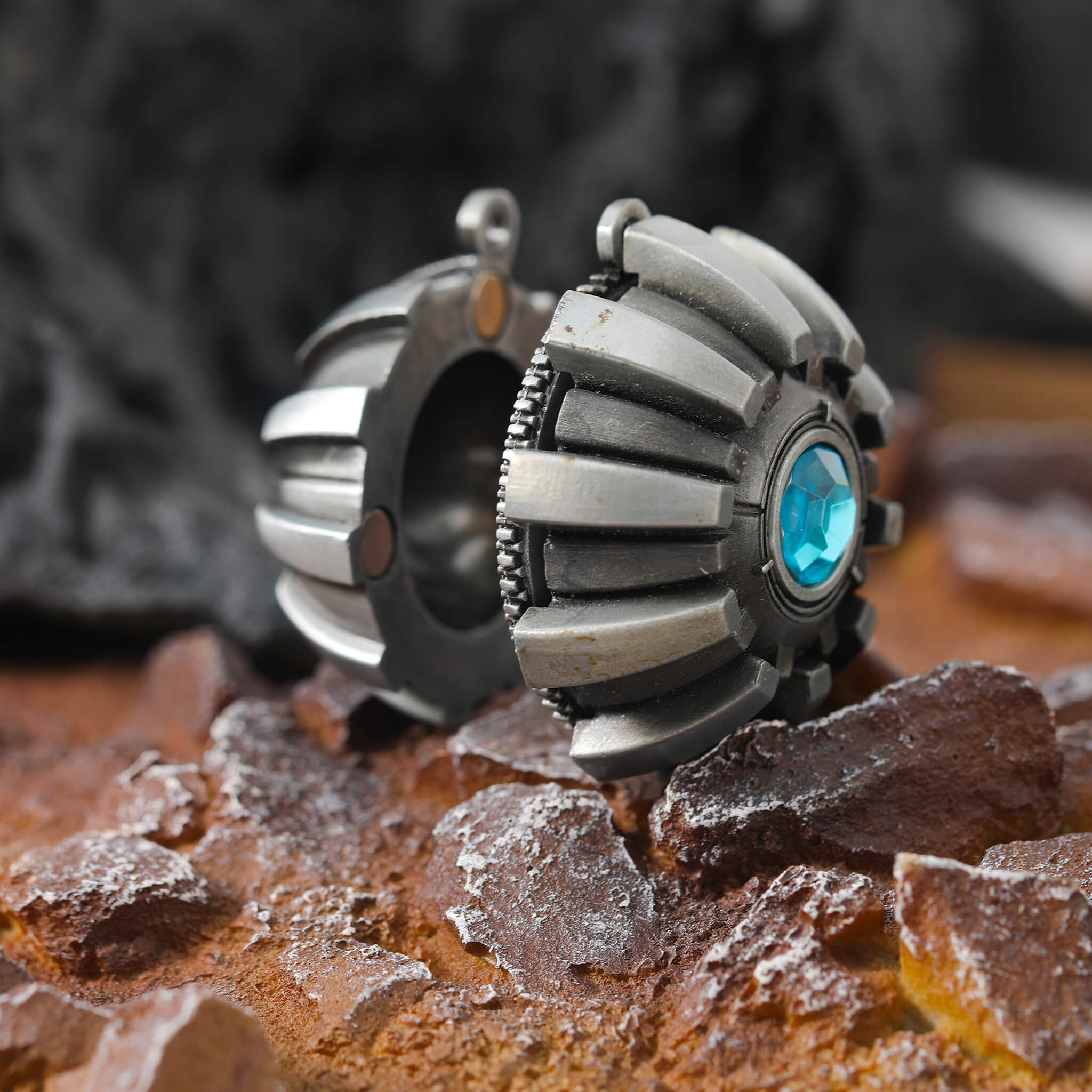 Transformation Cog Metal Key-chain