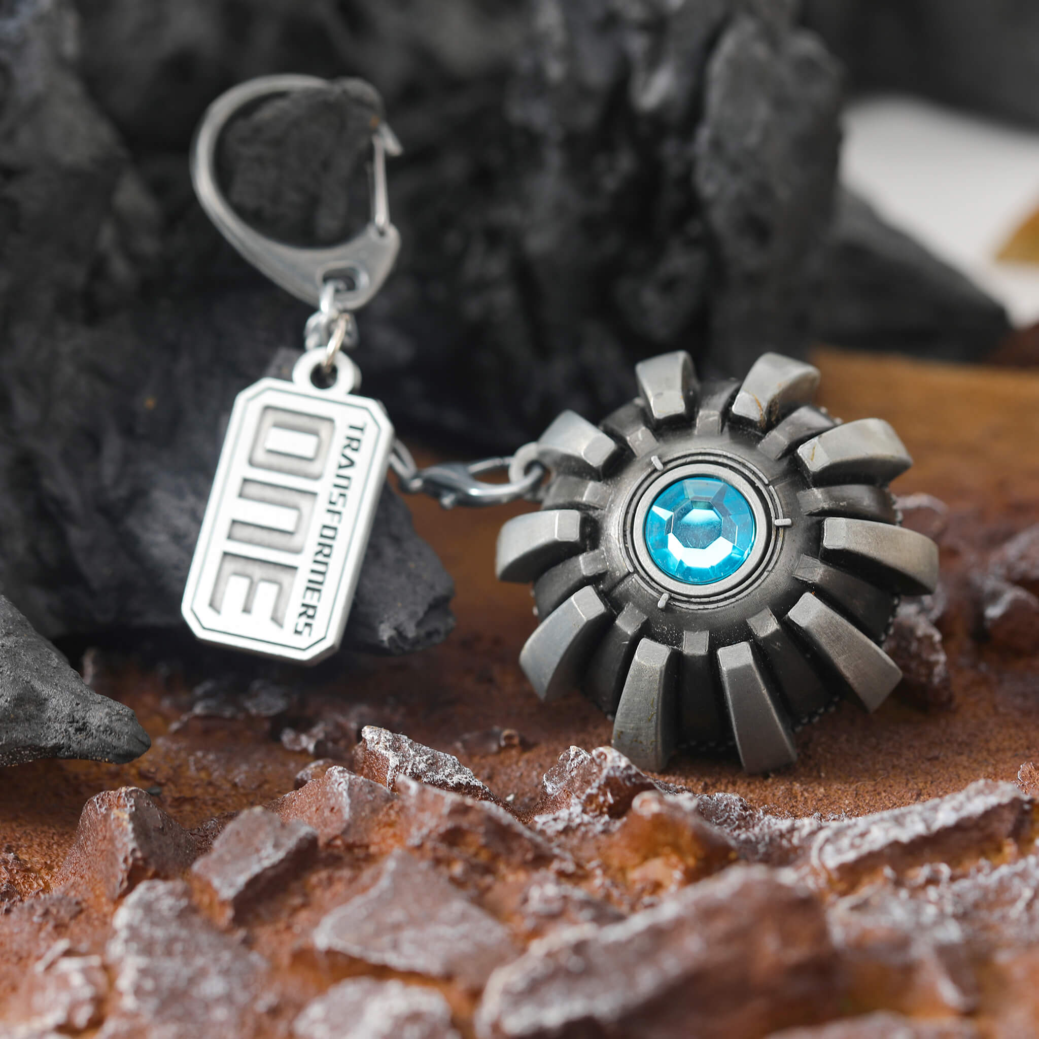 Transformation Cog Metal Key-chain