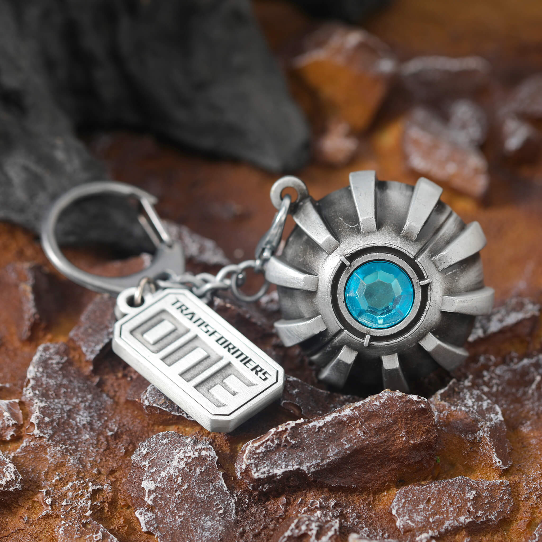 Transformation Cog Metal Key-chain