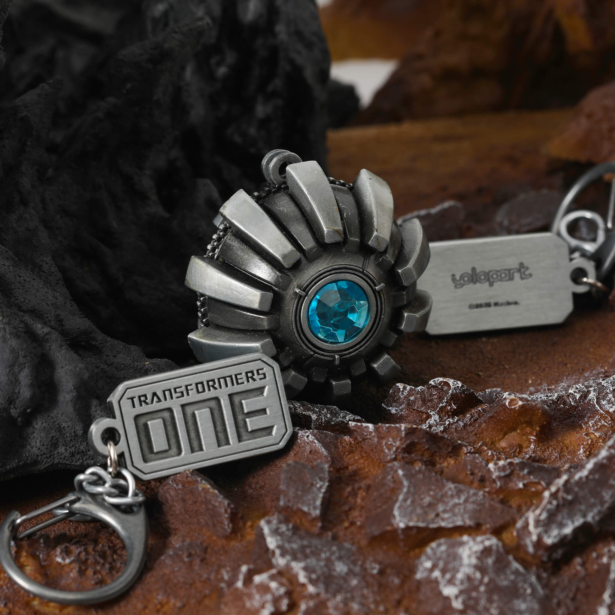 Transformation Cog Metal Key-chain
