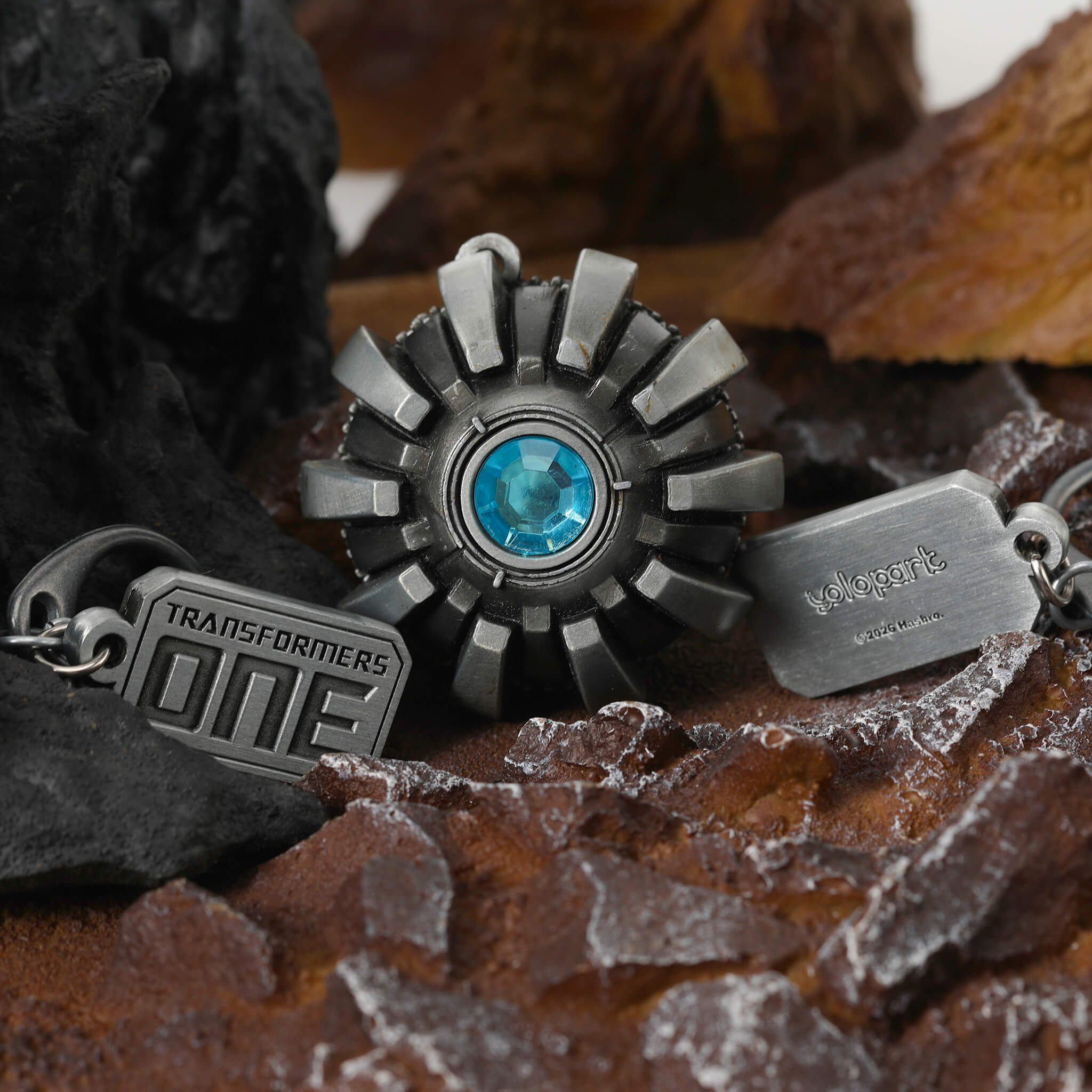 Transformation Cog Metal Key-chain