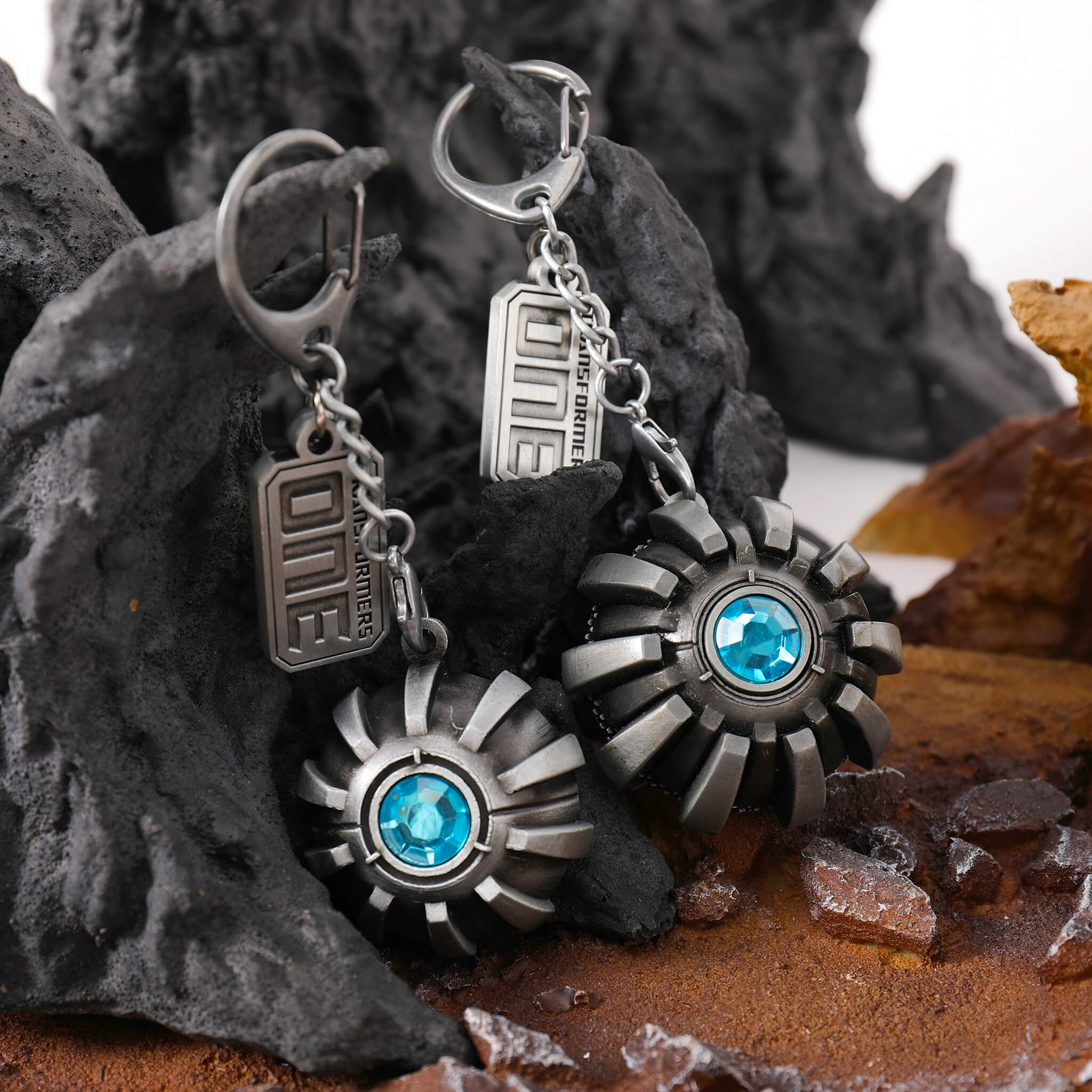 Transformation Cog Metal Key-chain