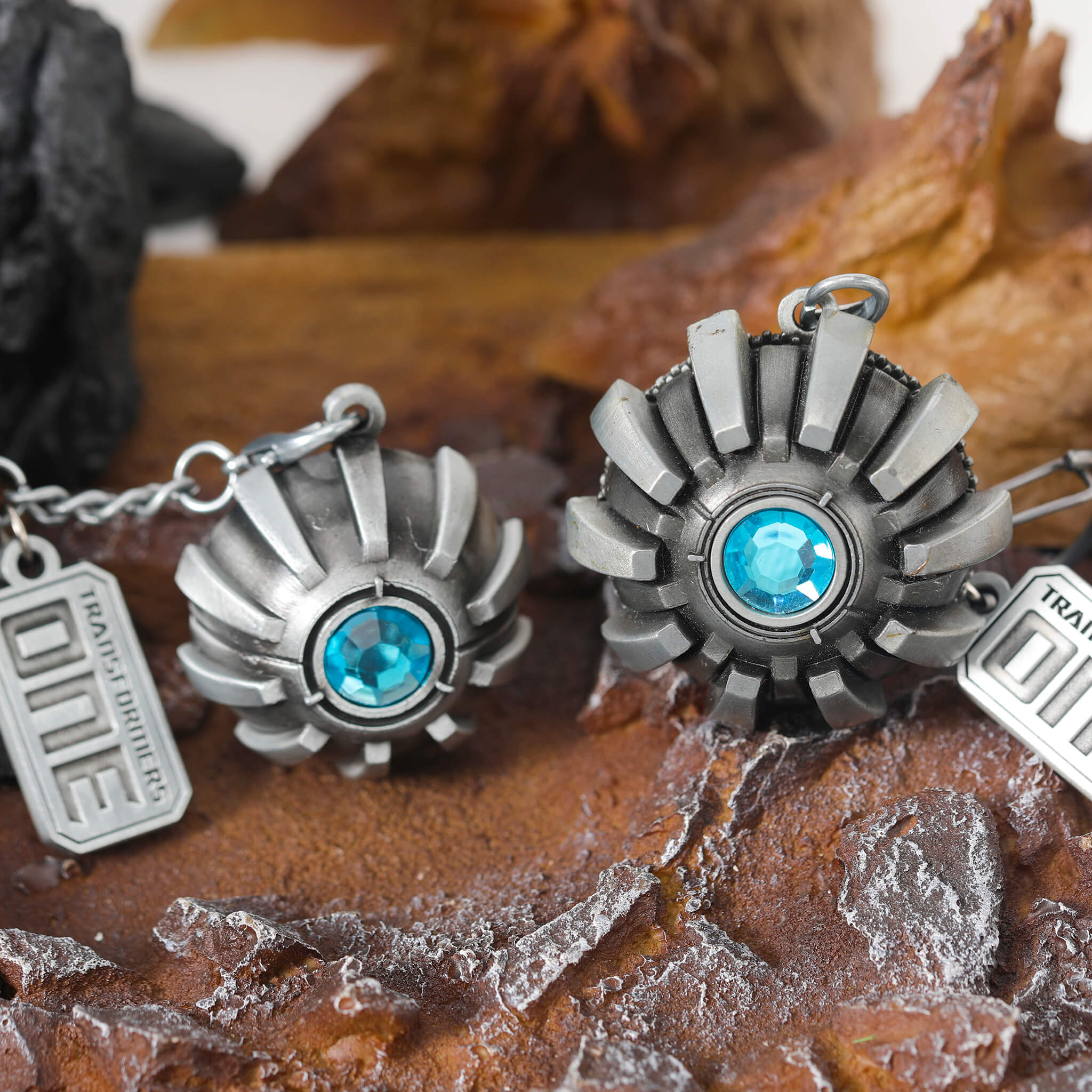 Transformation Cog Metal Key-chain