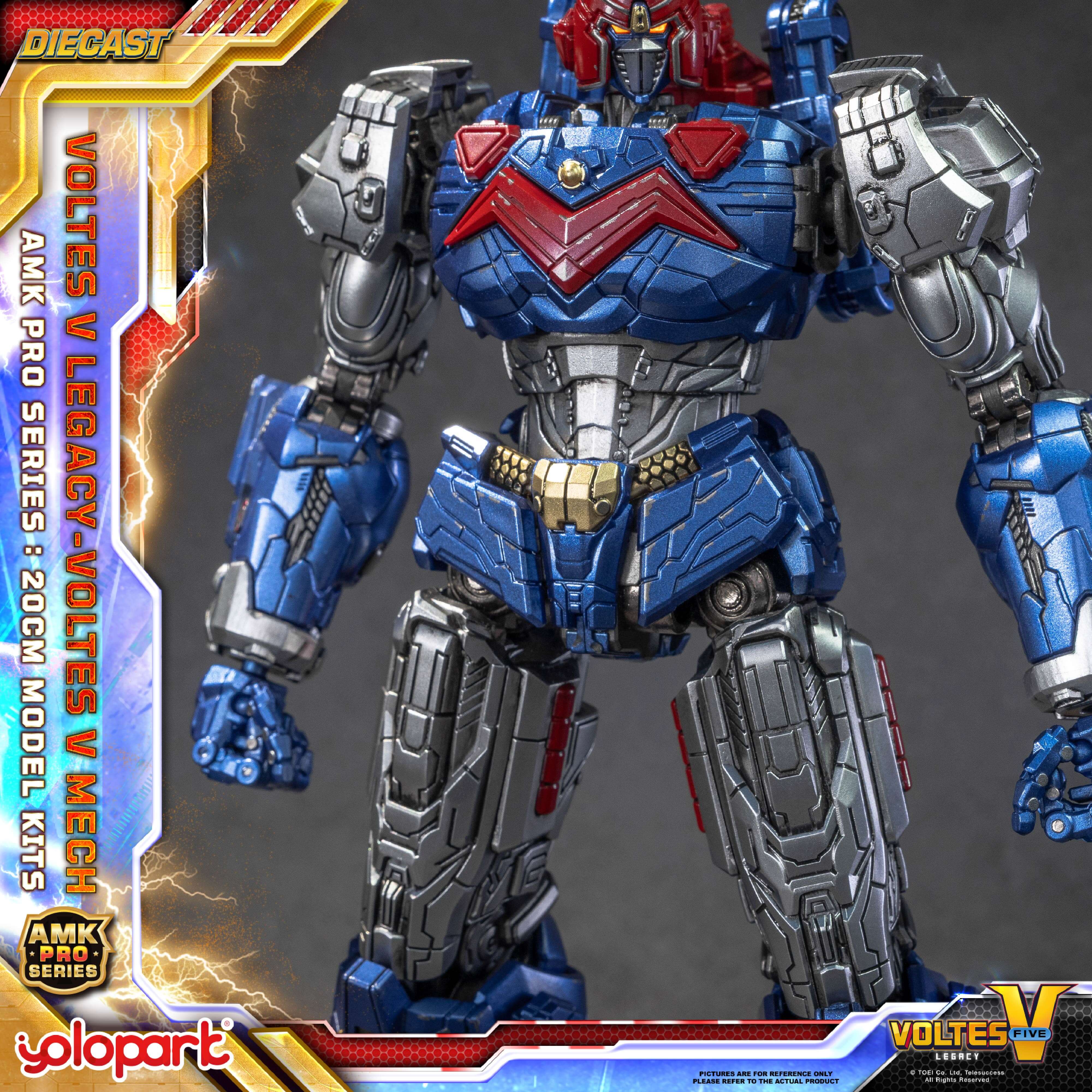 Voltes V: Legacy - 20cm Voltes V Mech Model Kit - AMK PRO Series