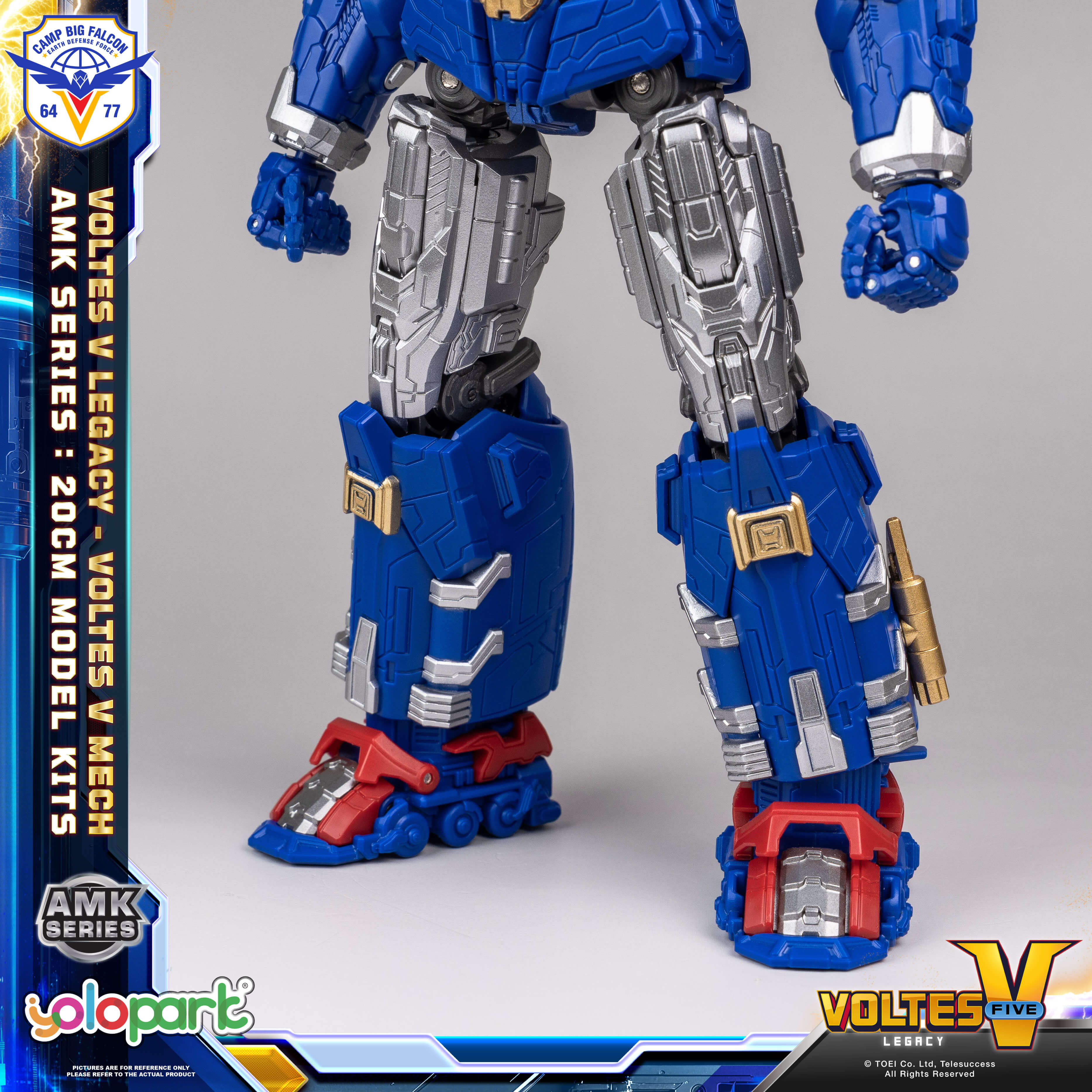 Voltes V: Legacy - 20cm Voltes V Mech Model Kit - AMK Series