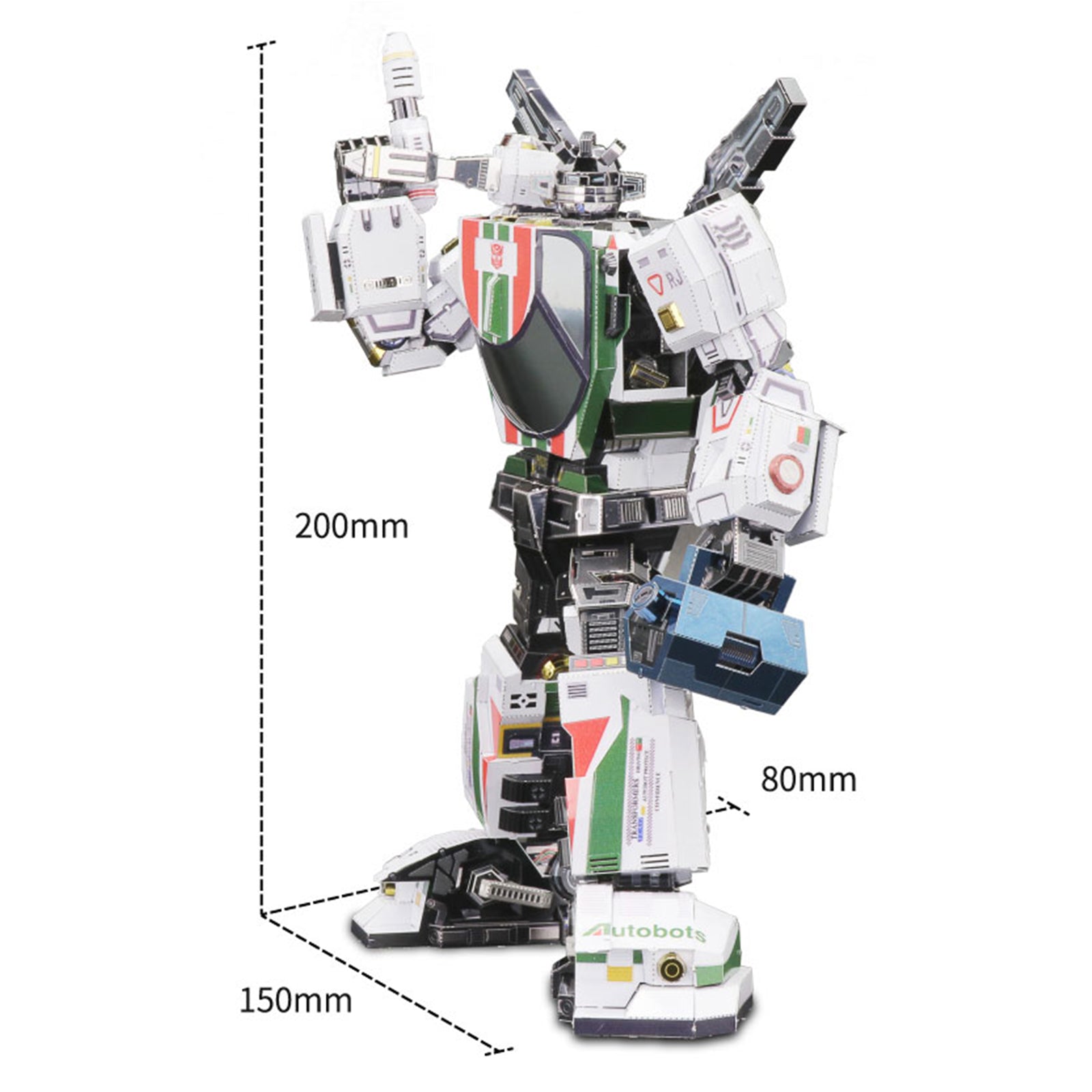 Transformers: Generation 1 - 20cm Wheeljack 3D Metal Puzzle Model Kit