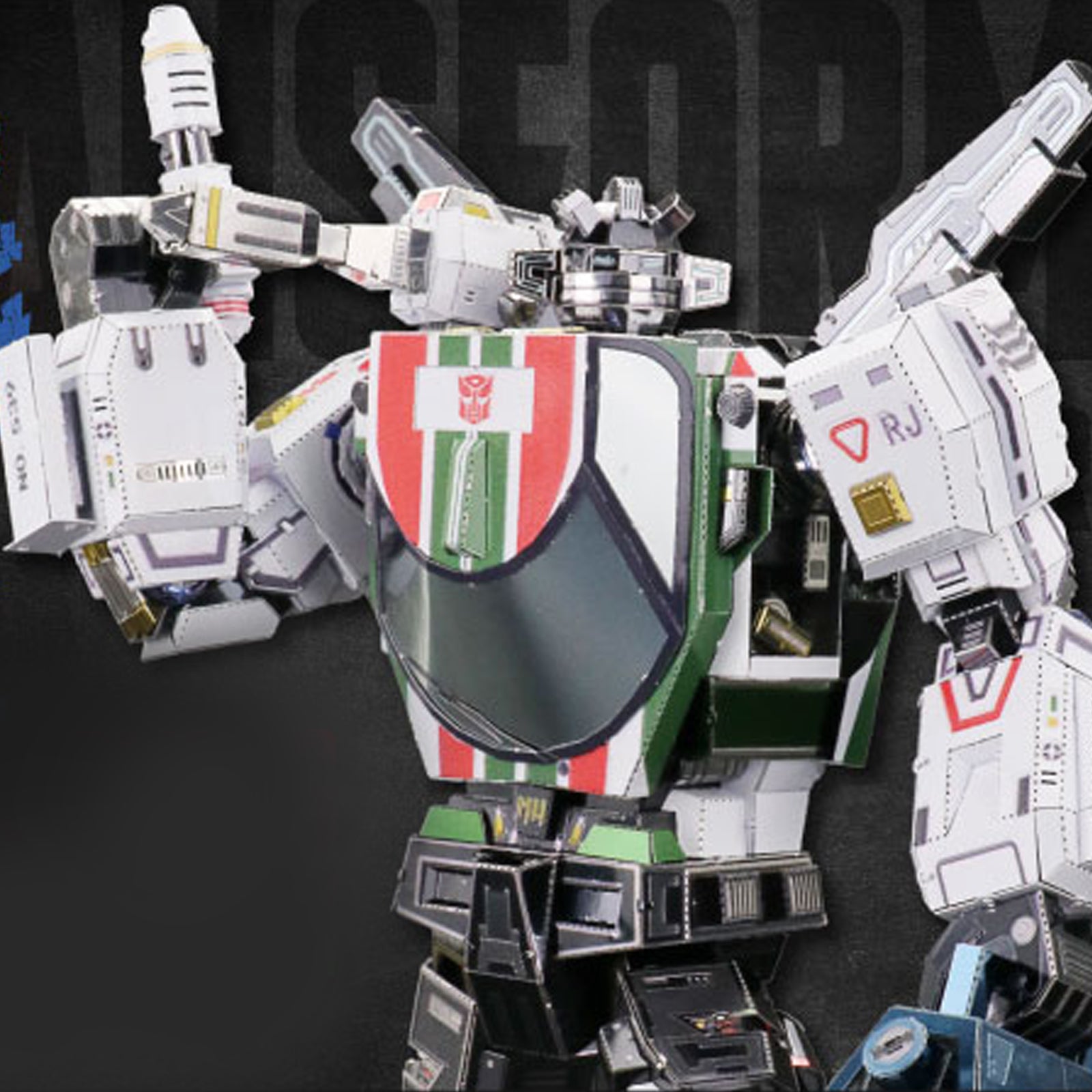 Transformers: Generation 1 - 20cm Wheeljack 3D Metal Puzzle Model Kit