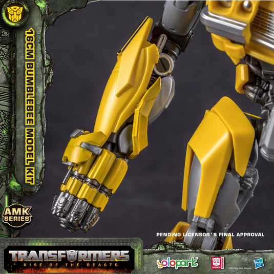 Hasbro & Yolopark Transformers: Rise of The Beasts Scourge /ramhorn  /cheetor Amk Series Model Kit 20Cm