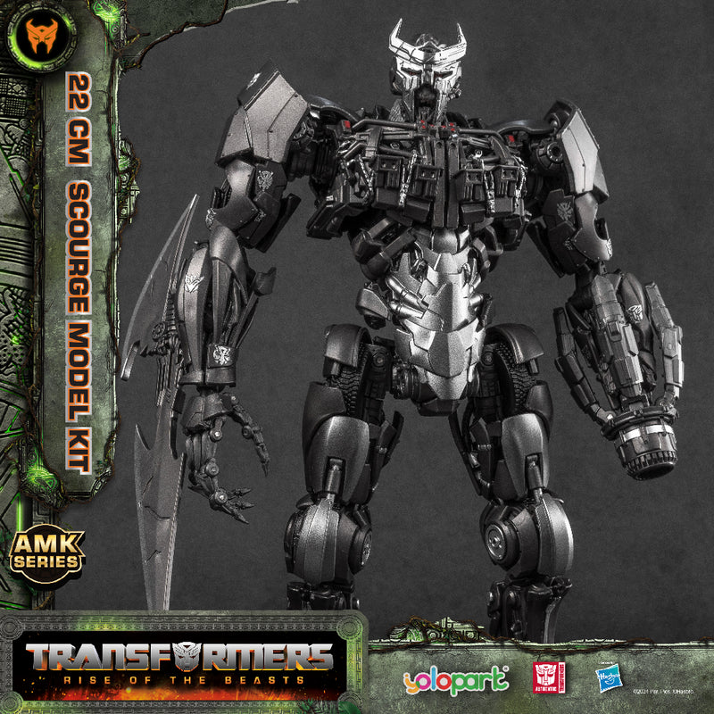 Загрузить изображение в просмотрщик галереи, (Pre-order) AMK SERIES Transformers Movie 7: Rise of The Beasts - 22cm Scourge Model Kit
