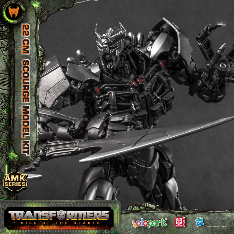 Resmi Galeri görüntüleyicisine yükle, (Pre-order) AMK SERIES Transformers Movie 7: Rise of The Beasts - 22cm Scourge Model Kit
