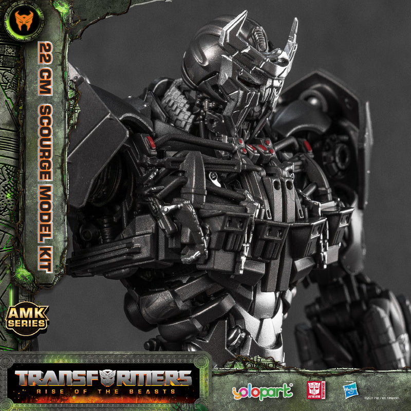 Load image into Gallery viewer, (Pre-order) AMK SERIES Transformers Movie 7: Rise of The Beasts - 22cm Scourge Model Kit
