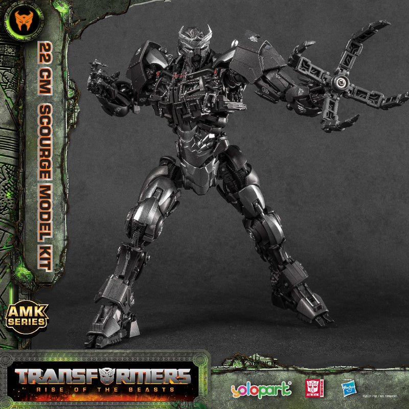 Load image into Gallery viewer, (Pre-order) AMK SERIES Transformers Movie 7: Rise of The Beasts - 22cm Scourge Model Kit

