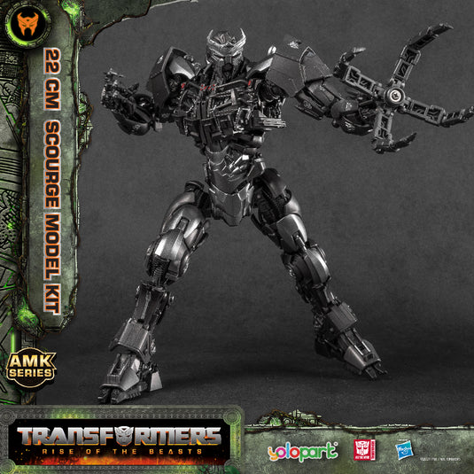 (Pre-order) AMK SERIES Transformers Movie 7: Rise of The Beasts - 22cm Scourge Model Kit