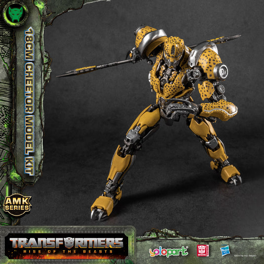 (Pre-order) AMK SERIES Transformers Movie 7: Rise of The Beasts - 18cm Cheetor Model Kit