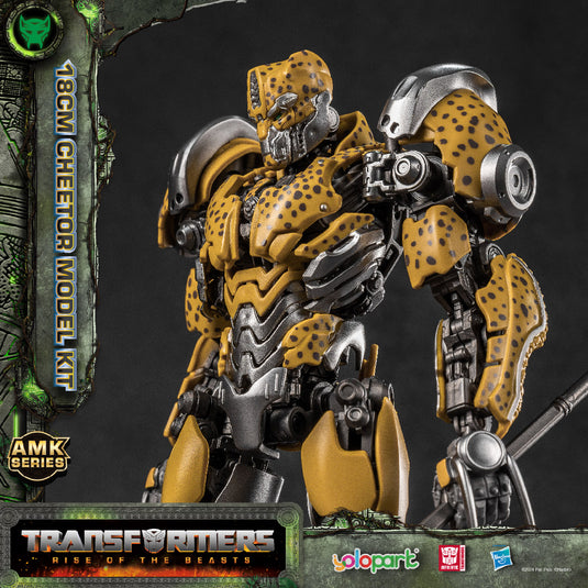 (Pre-order) AMK SERIES Transformers Movie 7: Rise of The Beasts - 18cm Cheetor Model Kit