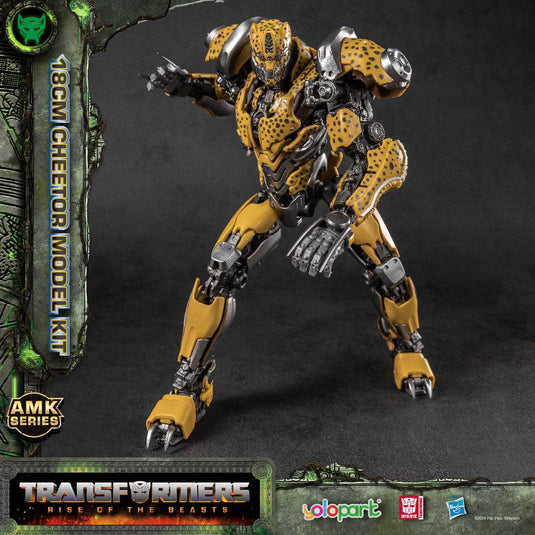 Hasbro & Yolopark Transformers: Rise of The Beasts Scourge /ramhorn  /cheetor Amk Series Model Kit 20Cm