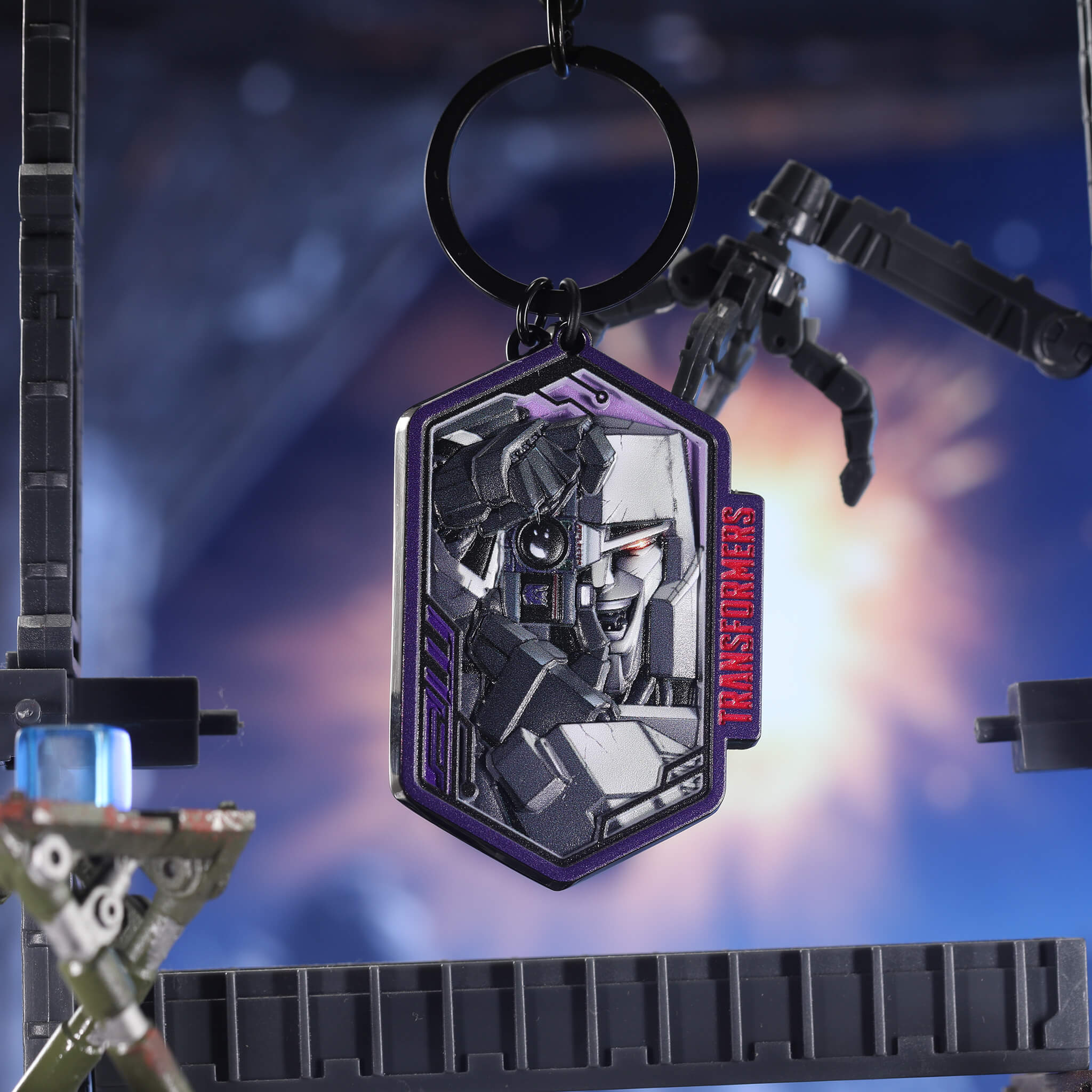Transformers Metal Keychain - The Wreckers, Optimus Prime & Megatron