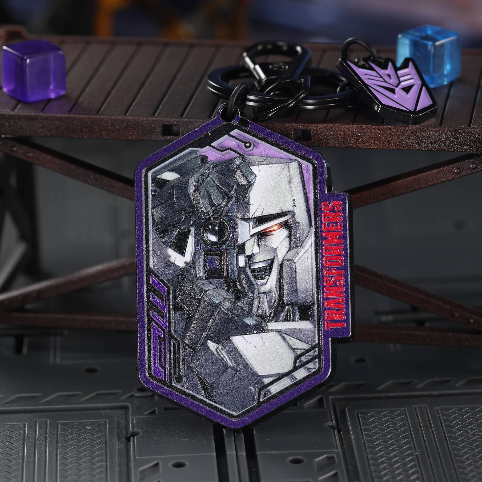 Transformers Metal Keychain - The Wreckers, Optimus Prime & Megatron