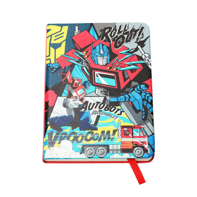 Transformers Notebook Transformers G1 Optimus Prime A6 Leather Pocket Notebook - for Fans ...