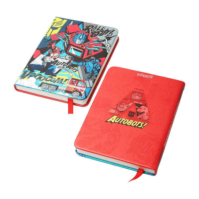 Transformers G1 Optimus Prime A6 Leather Pocket Notebook