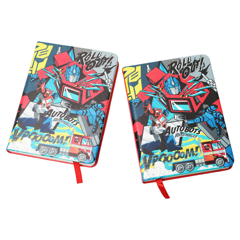 Transformers G1 Optimus Prime A6 Leather Pocket Notebook